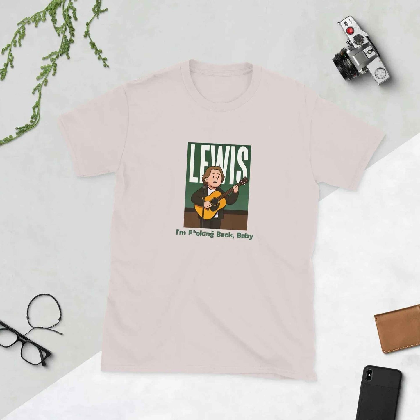 Lewis Capaldi "I'm Back" Unisex Cotton T-Shirt | Music Fan Tee alcyone213k