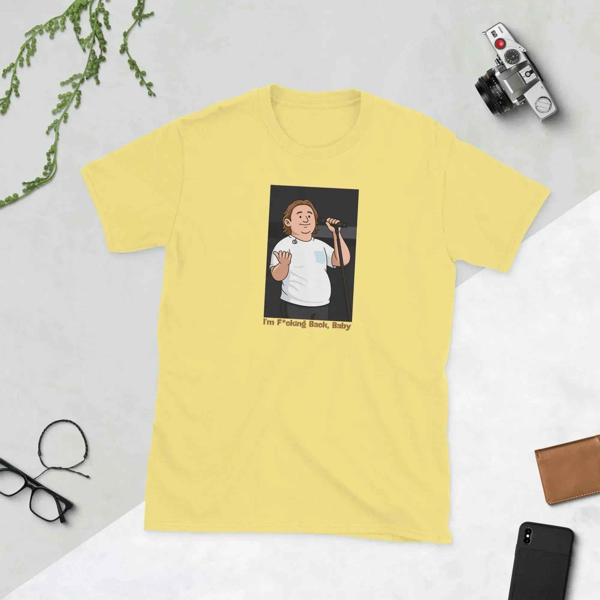 Lewis Capaldi "I'm Back" Unisex Cotton T-Shirt | Music Merch alcyone213k