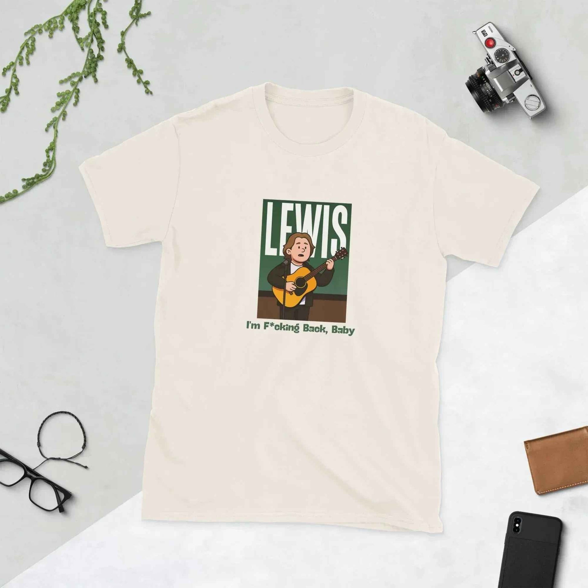 Lewis Capaldi "I'm Back" Unisex Cotton T-Shirt | Music Fan Tee alcyone213k
