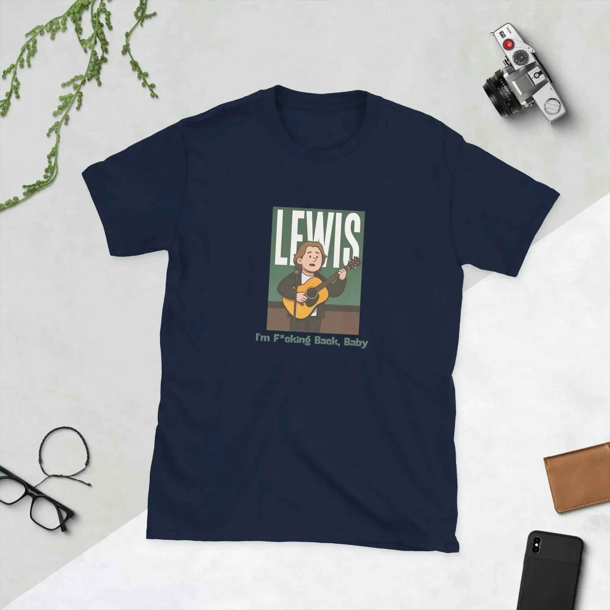 Lewis Capaldi "I'm Back" Unisex Cotton T-Shirt | Music Fan Tee alcyone213k