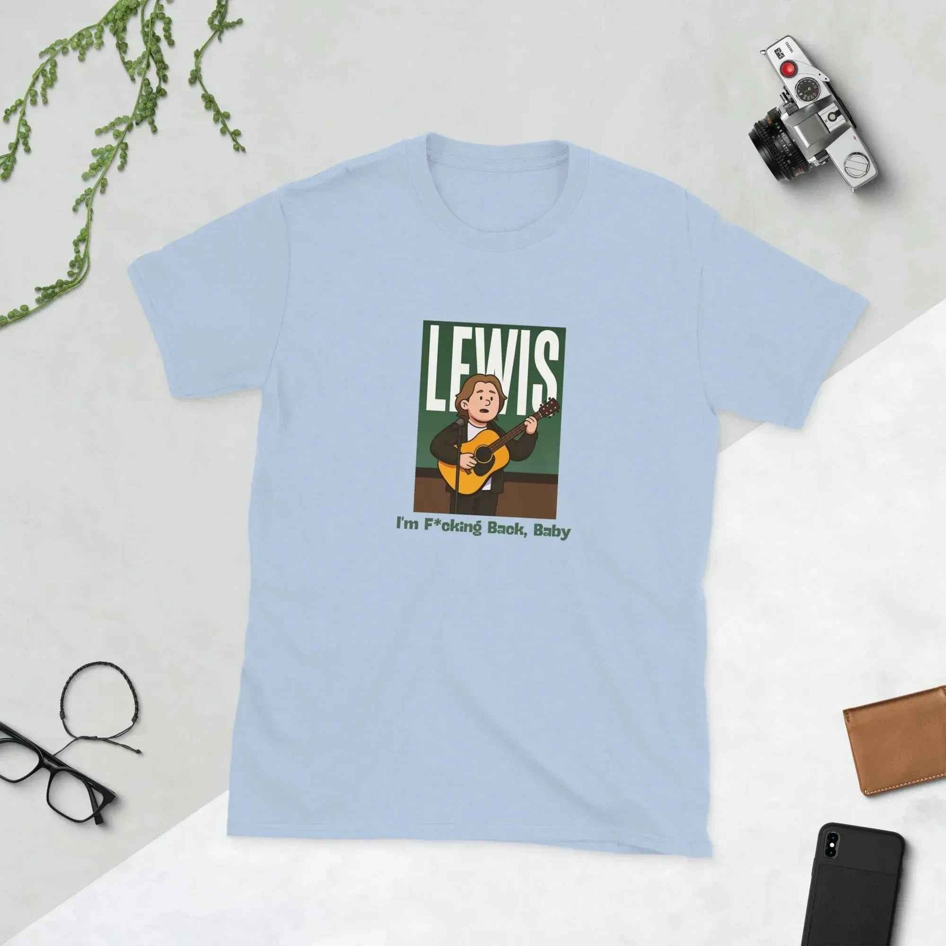 Lewis Capaldi "I'm Back" Unisex Cotton T-Shirt | Music Fan Tee alcyone213k