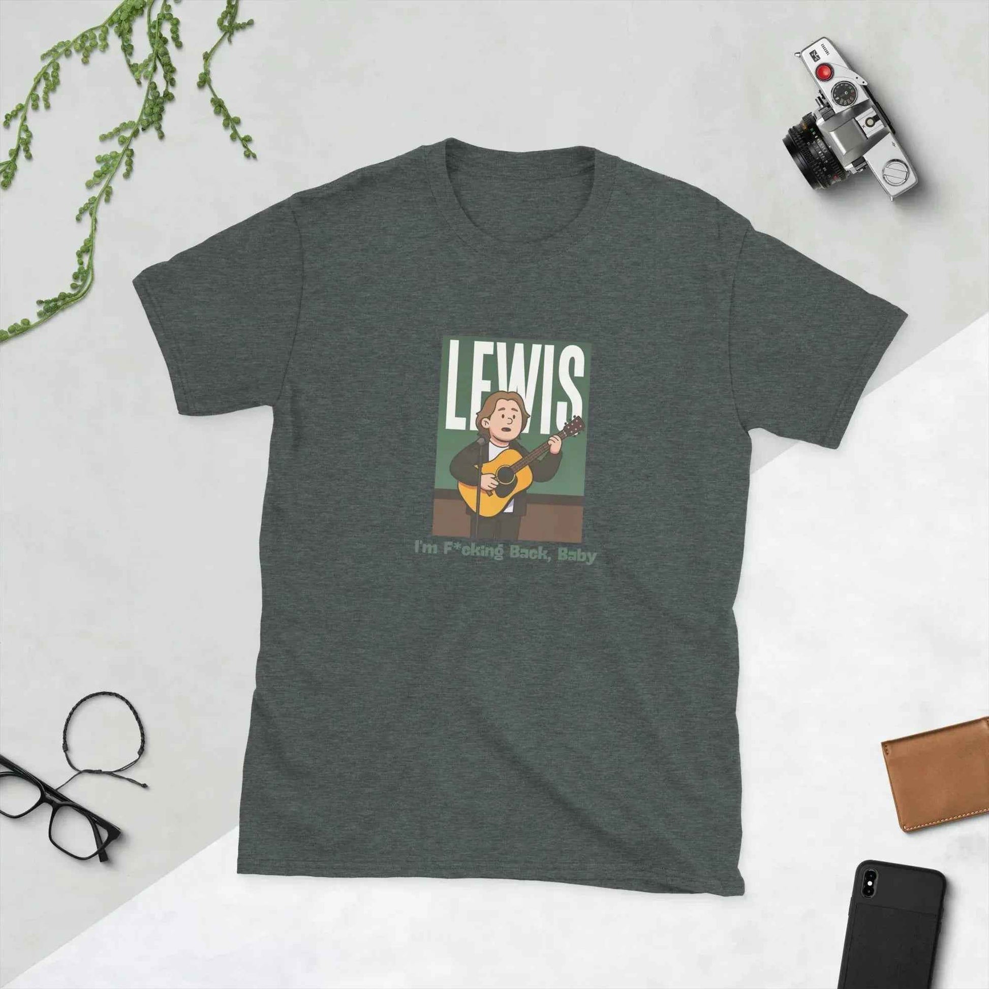 Lewis Capaldi "I'm Back" Unisex Cotton T-Shirt | Music Fan Tee alcyone213k