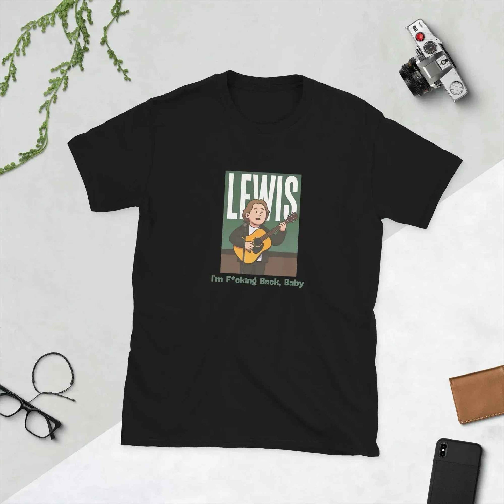 Lewis Capaldi "I'm Back" Unisex Cotton T-Shirt | Music Fan Tee alcyone213k