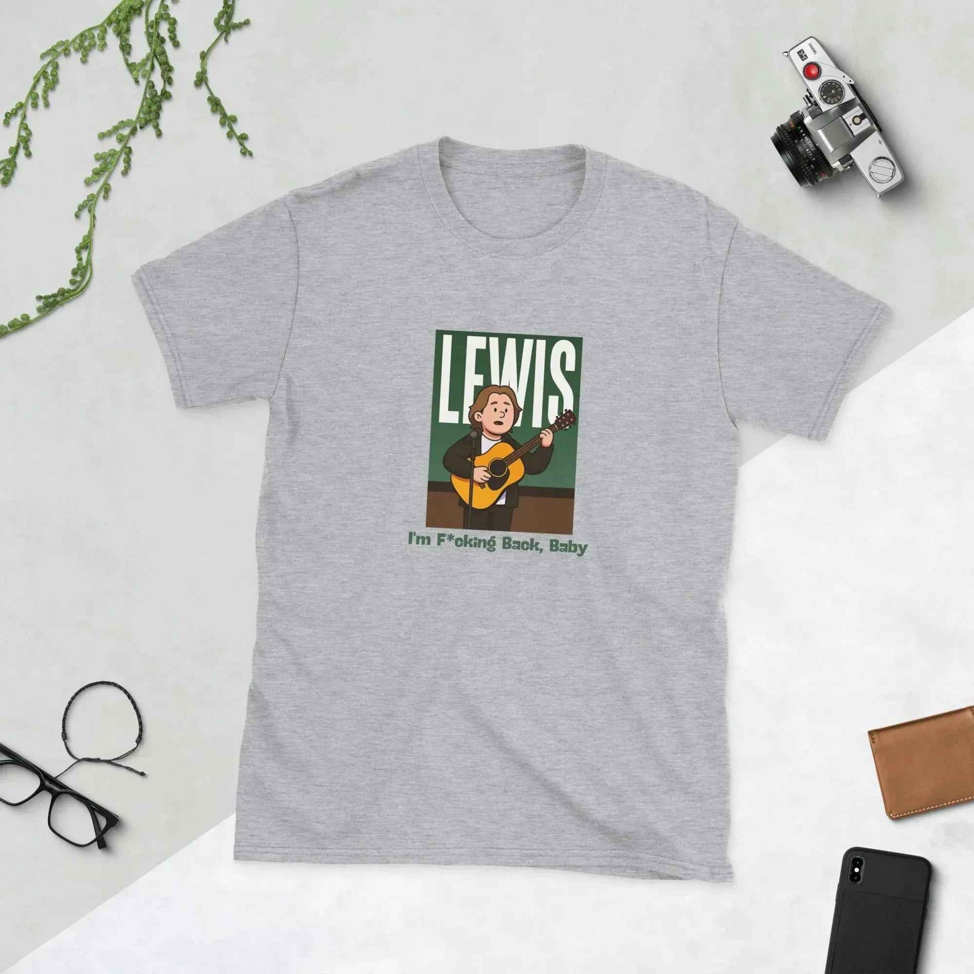 Lewis Capaldi "I'm Back" Unisex Cotton T-Shirt | Music Fan Tee alcyone213k