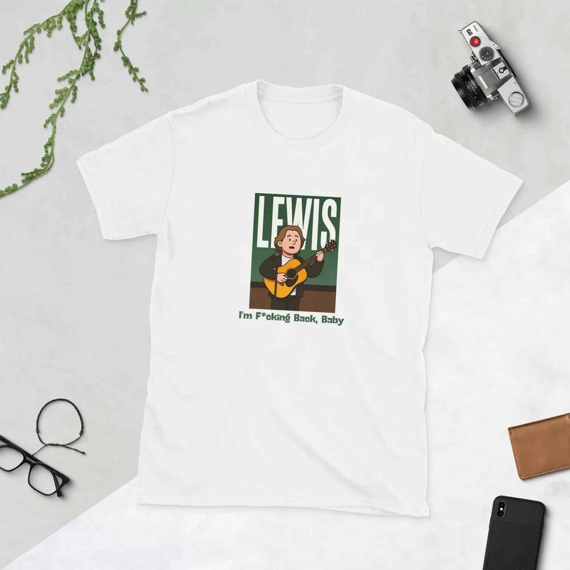 Lewis Capaldi "I'm Back" Unisex Cotton T-Shirt | Music Fan Tee alcyone213k