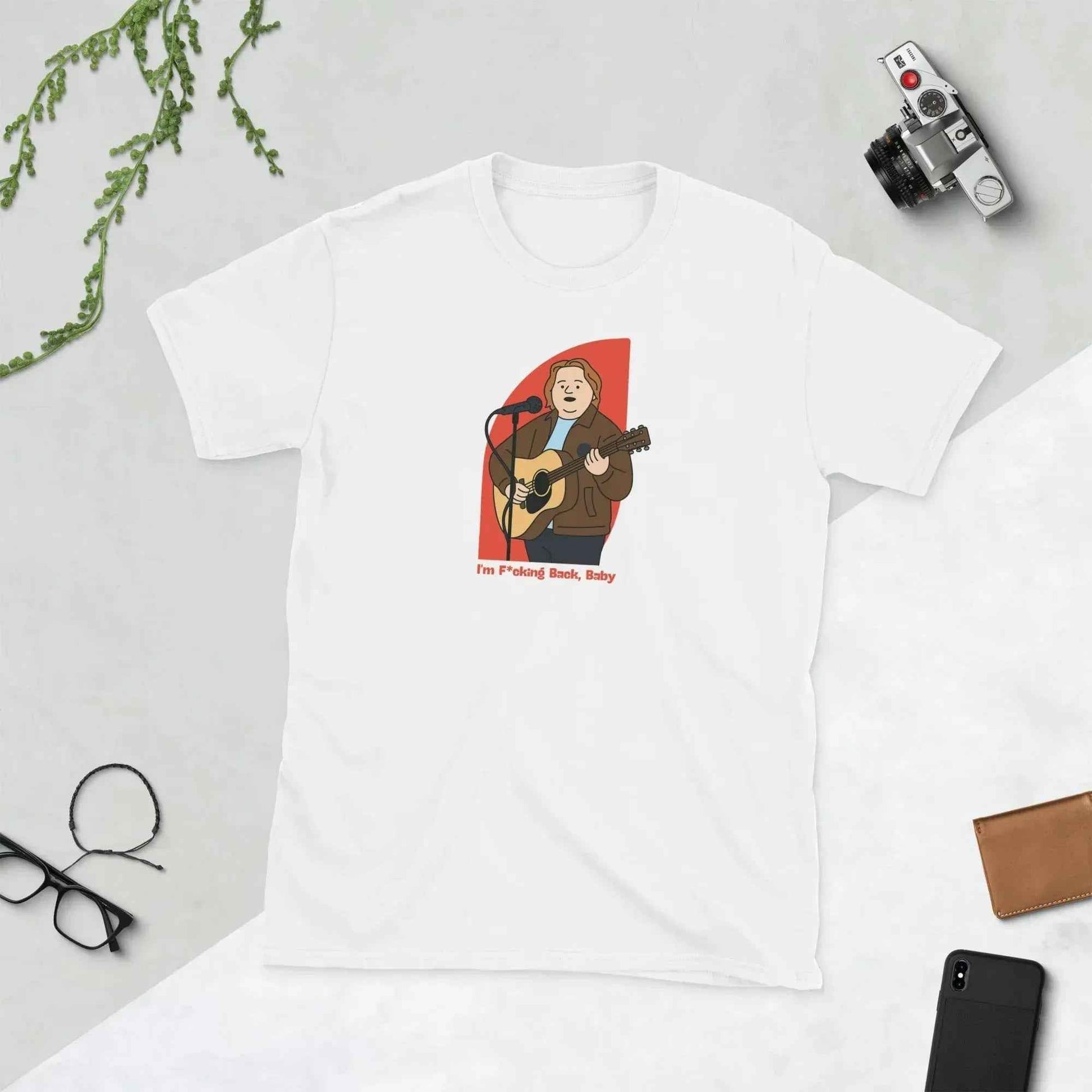 Lewis Capaldi "I'm Back" Unisex Cotton T-Shirt alcyone213k