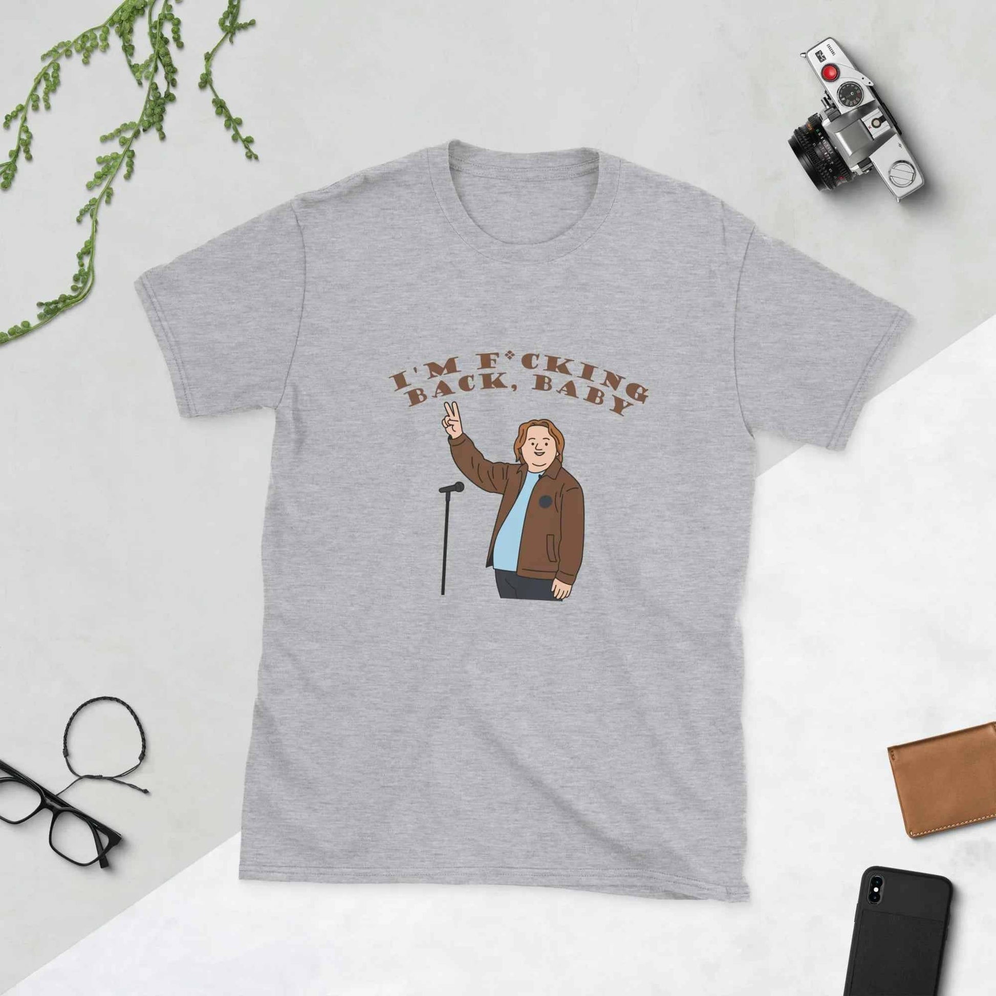 Lewis Capaldi "I'm Back" Unisex Cotton T-Shirt for Fans alcyone213k
