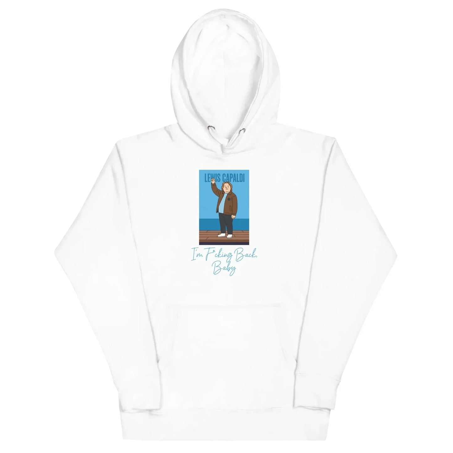 Lewis Capaldi "I'm Back" Unisex Graphic Hoodie | Music Fan Apparel alcyone213k