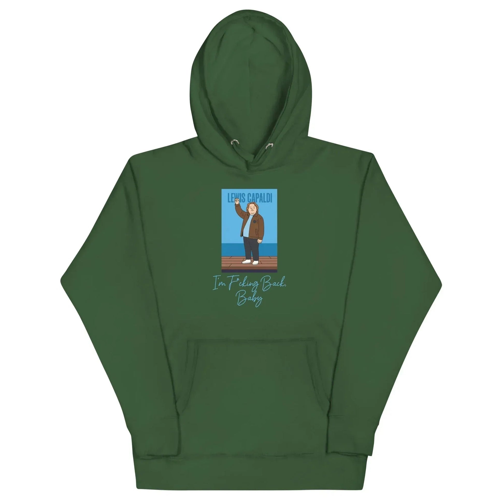 Lewis Capaldi "I'm Back" Unisex Graphic Hoodie | Music Fan Apparel alcyone213k
