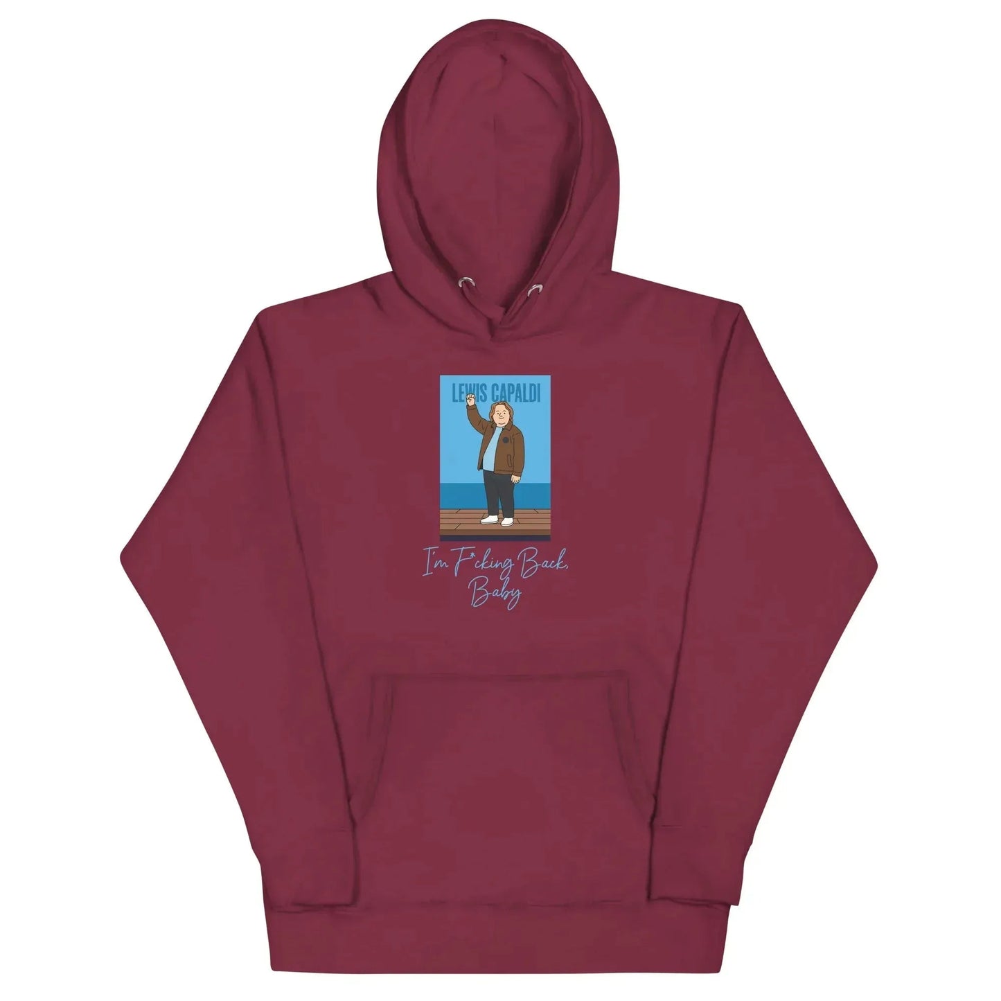 Lewis Capaldi "I'm Back" Unisex Graphic Hoodie | Music Fan Apparel alcyone213k