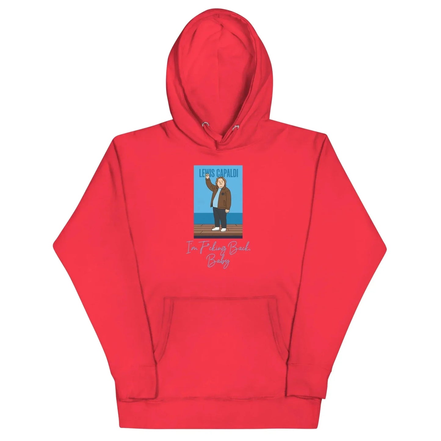 Lewis Capaldi "I'm Back" Unisex Graphic Hoodie | Music Fan Apparel alcyone213k