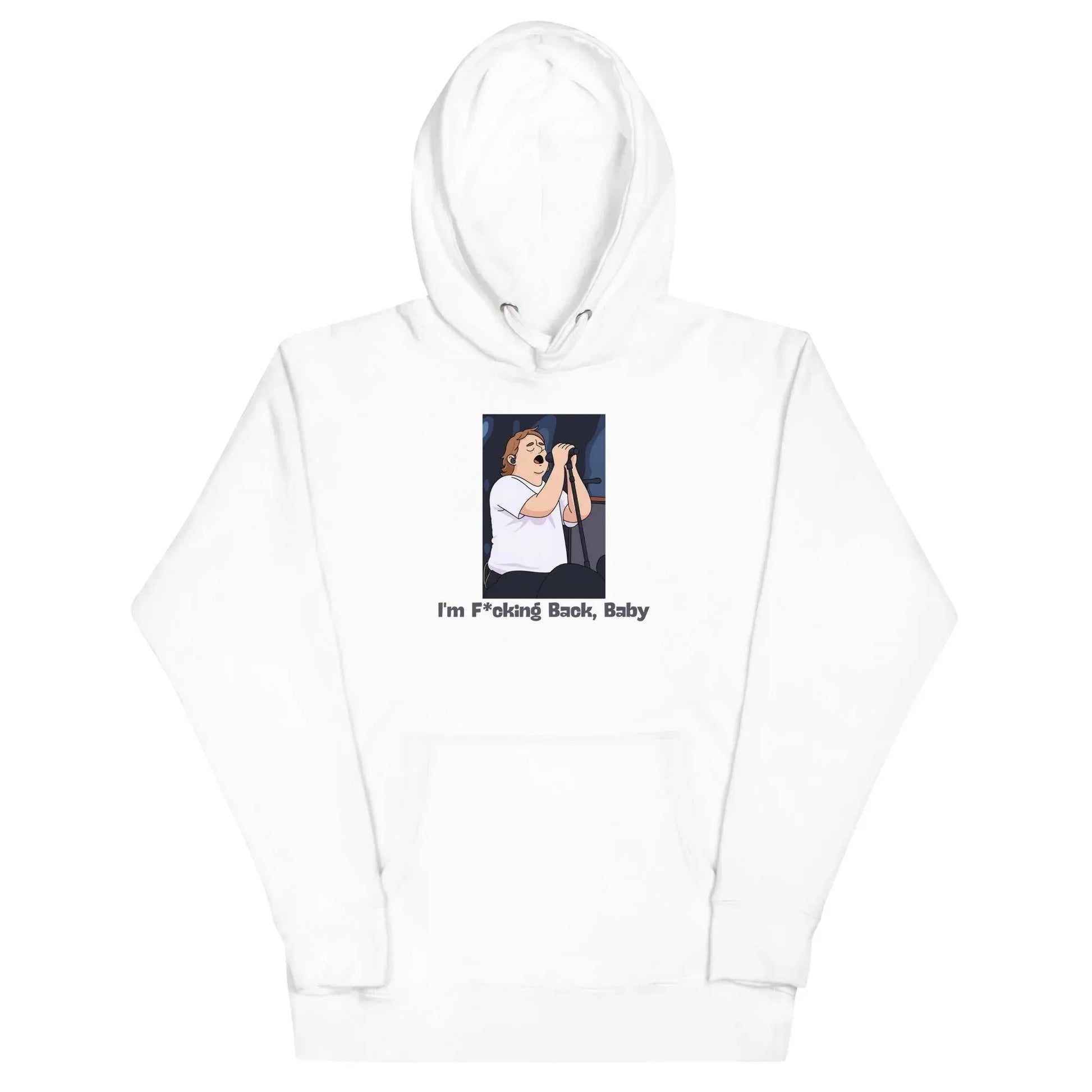 Lewis Capaldi "I'm Back" Unisex Hoodie - Cotton Polyester Blend alcyone213k