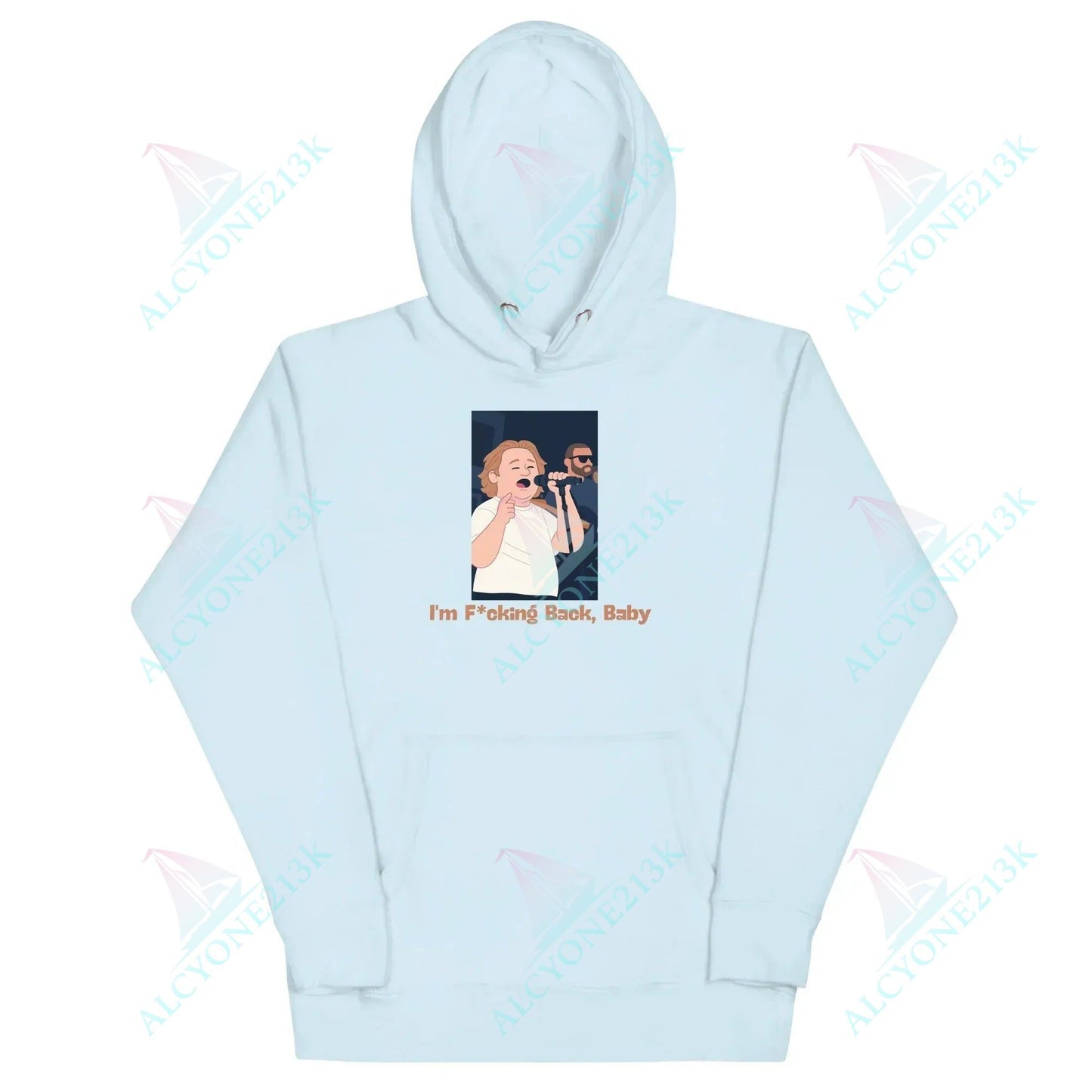 Lewis Capaldi "I'm Back" Unisex Hoodie - Cotton Polyester Blend Fan Merch alcyone213k