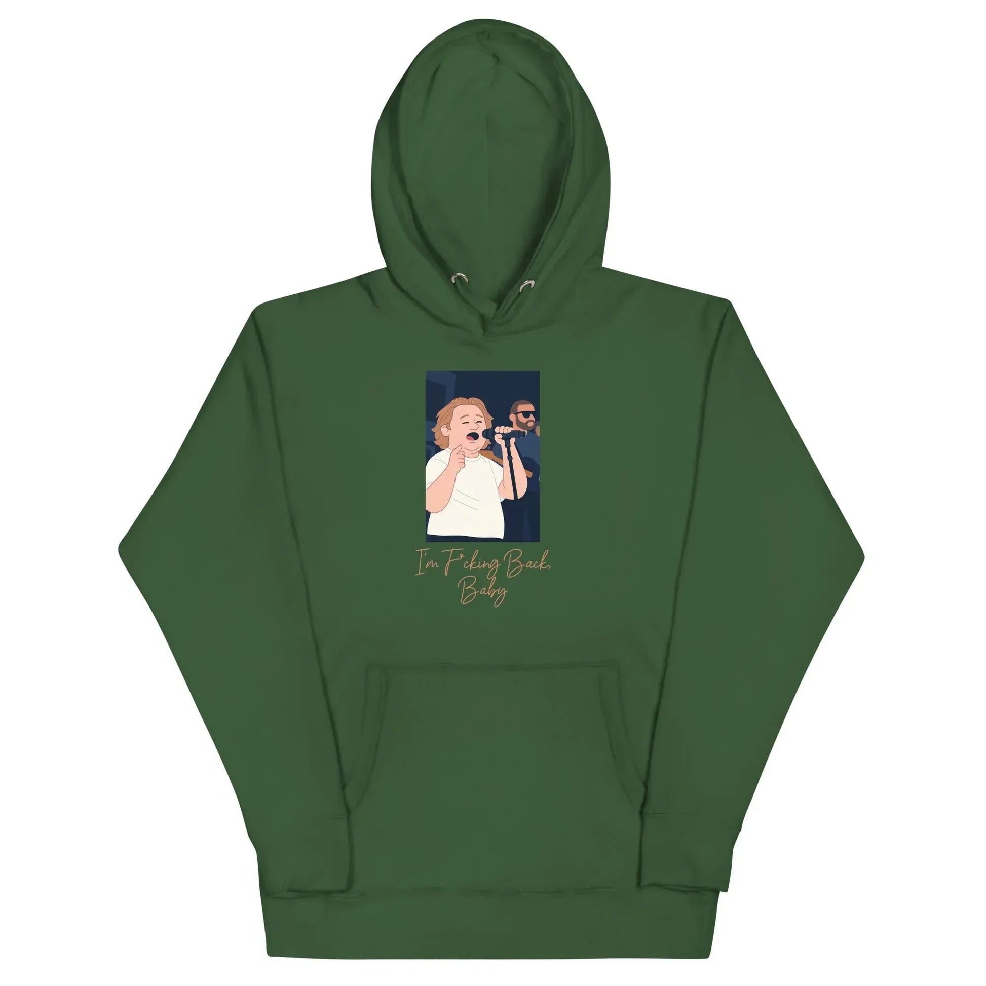 Lewis Capaldi "I'm Back" Unisex Hoodie | Cotton Polyester Blend alcyone213k