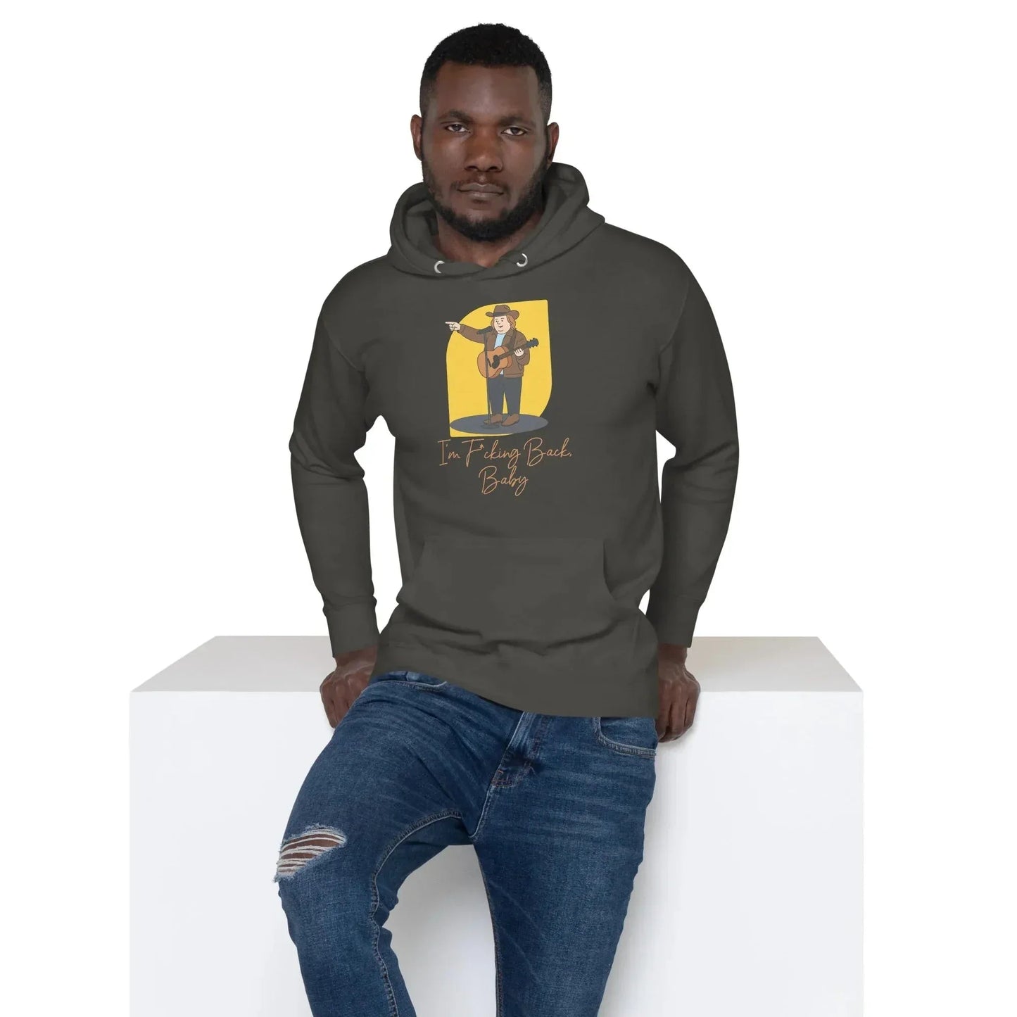 Lewis Capaldi "I'm Back" Unisex Hoodie - Cotton Polyester Blend alcyone213k