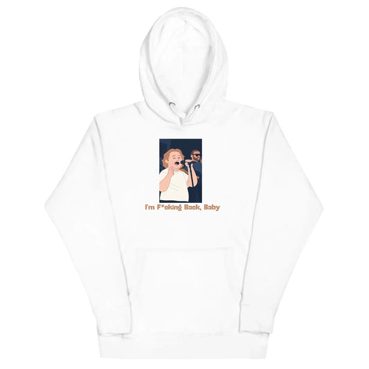 Lewis Capaldi "I'm Back" Unisex Hoodie - Cotton Polyester Blend Fan Merch alcyone213k