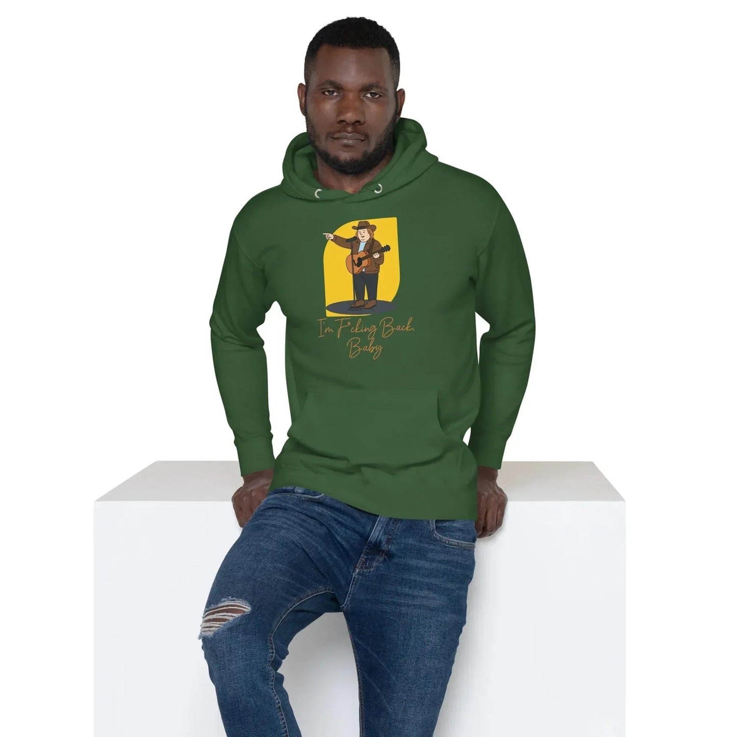 Lewis Capaldi "I'm Back" Unisex Hoodie - Cotton Polyester Blend alcyone213k