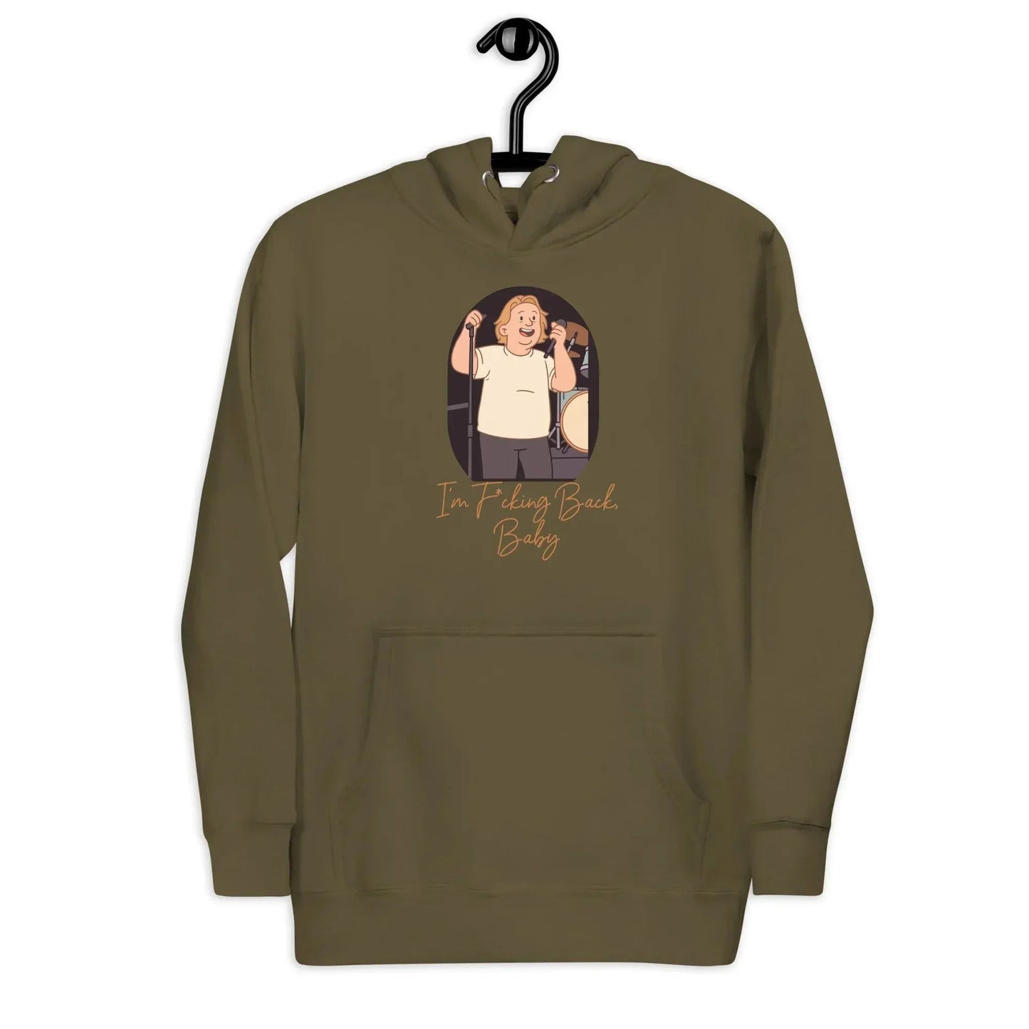Lewis Capaldi "I'm Back" Unisex Hoodie | Cotton Polyester Blend alcyone213k