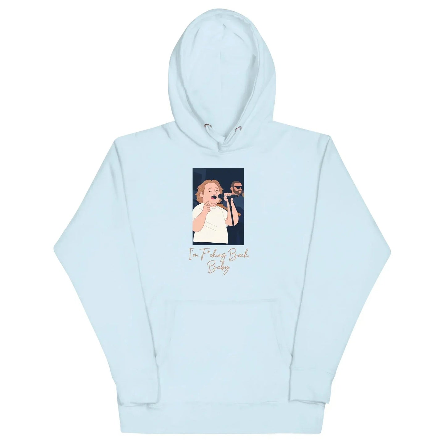 Lewis Capaldi "I'm Back" Unisex Hoodie | Cotton Polyester Blend alcyone213k