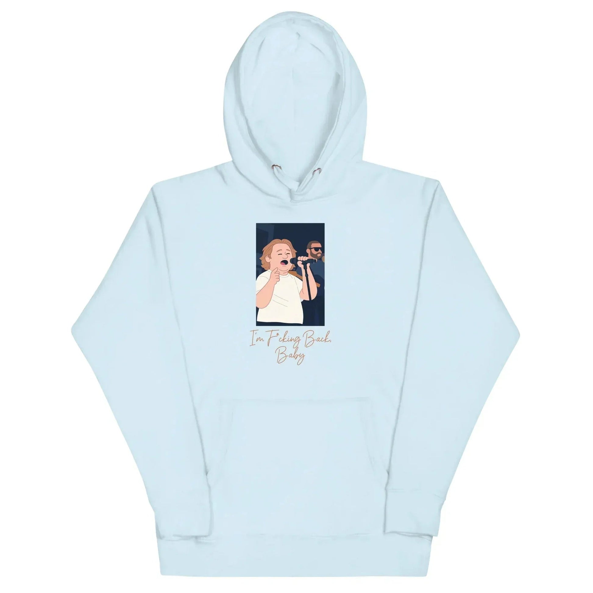 Lewis Capaldi "I'm Back" Unisex Hoodie | Cotton Polyester Blend alcyone213k
