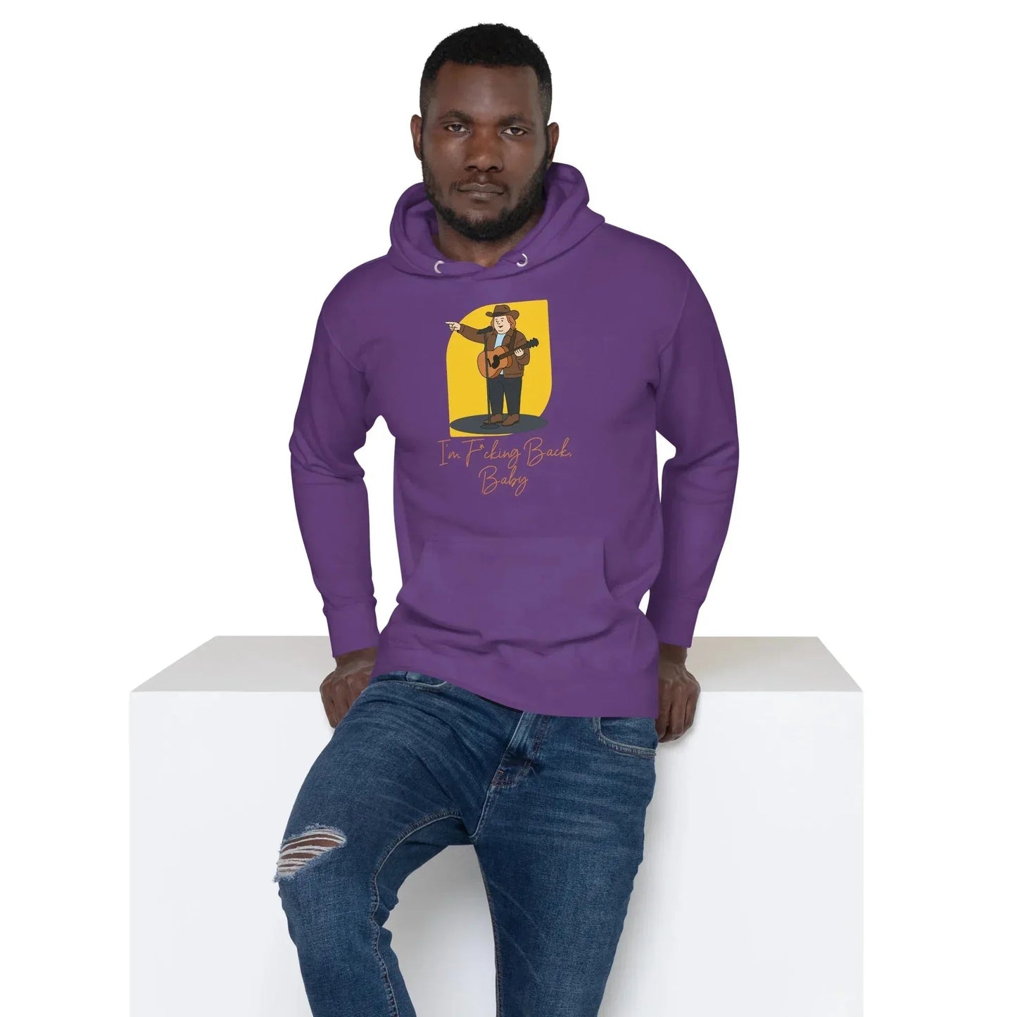 Lewis Capaldi "I'm Back" Unisex Hoodie - Cotton Polyester Blend alcyone213k