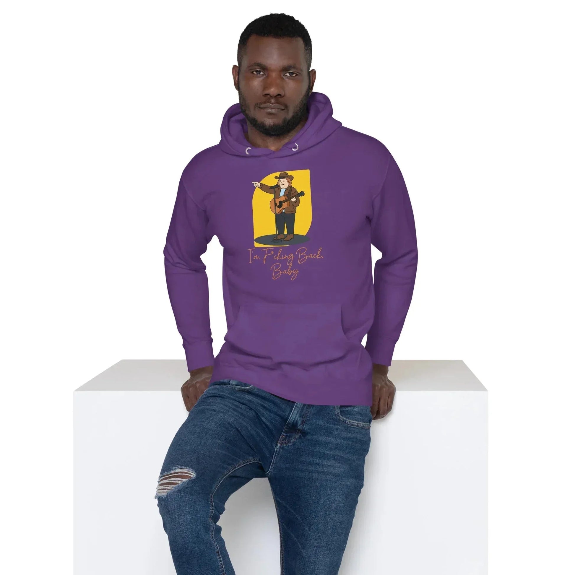 Lewis Capaldi "I'm Back" Unisex Hoodie - Cotton Polyester Blend alcyone213k