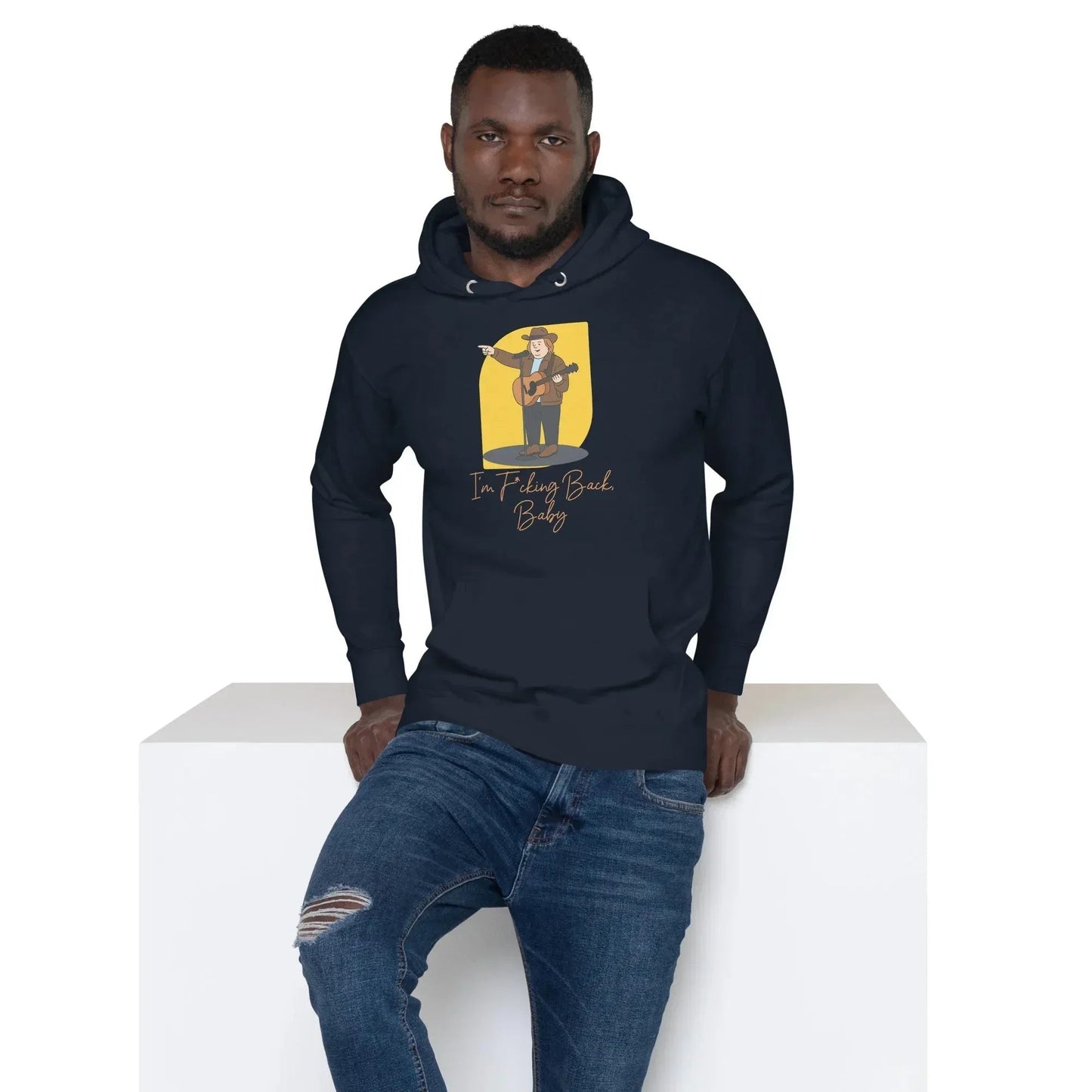 Lewis Capaldi "I'm Back" Unisex Hoodie - Cotton Polyester Blend alcyone213k