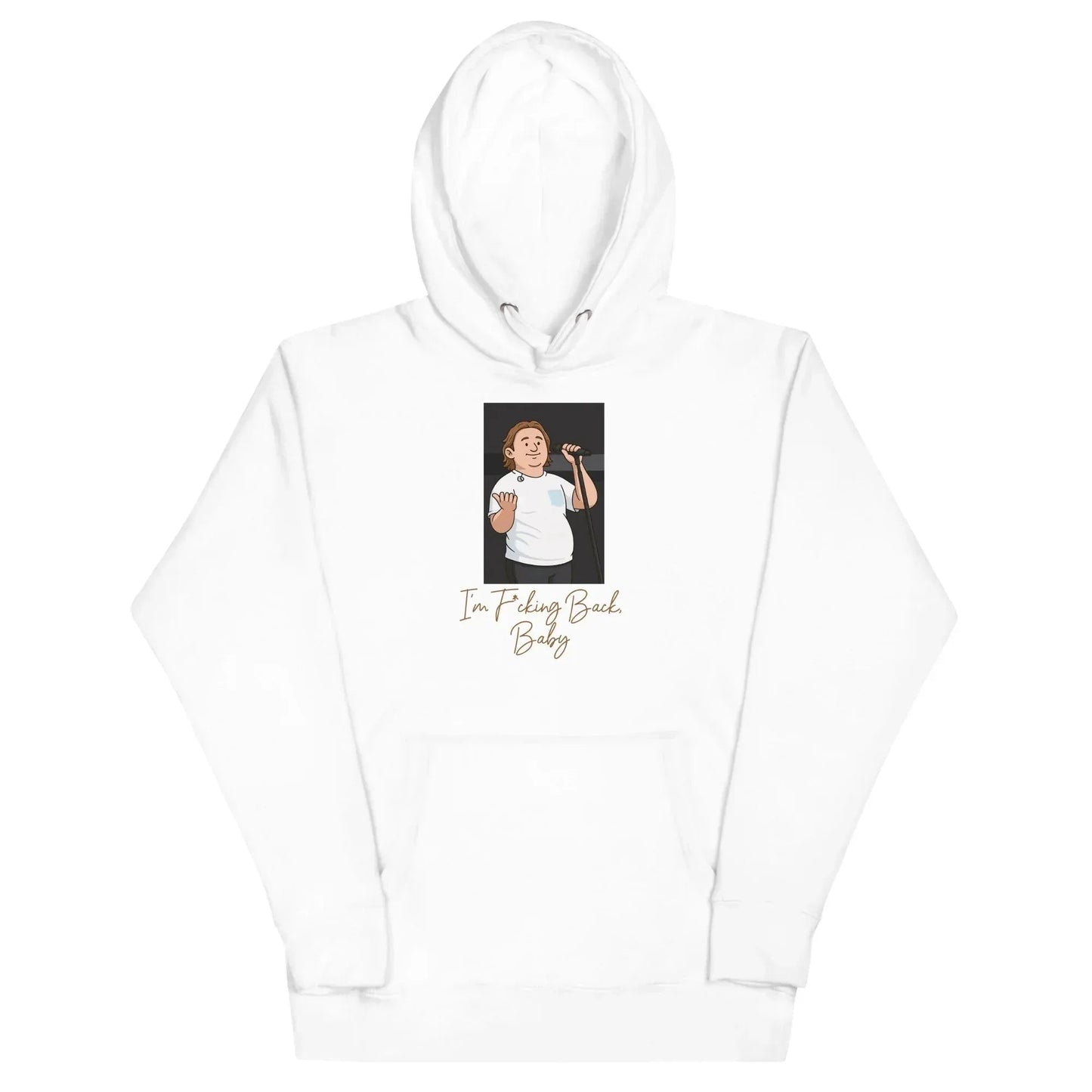 Lewis Capaldi "I'm Back" Unisex Hoodie | Cotton-Polyester Blend Concert Apparel alcyone213k