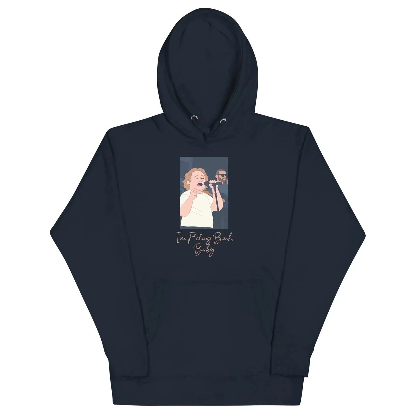 Lewis Capaldi "I'm Back" Unisex Hoodie | Cotton Polyester Blend alcyone213k