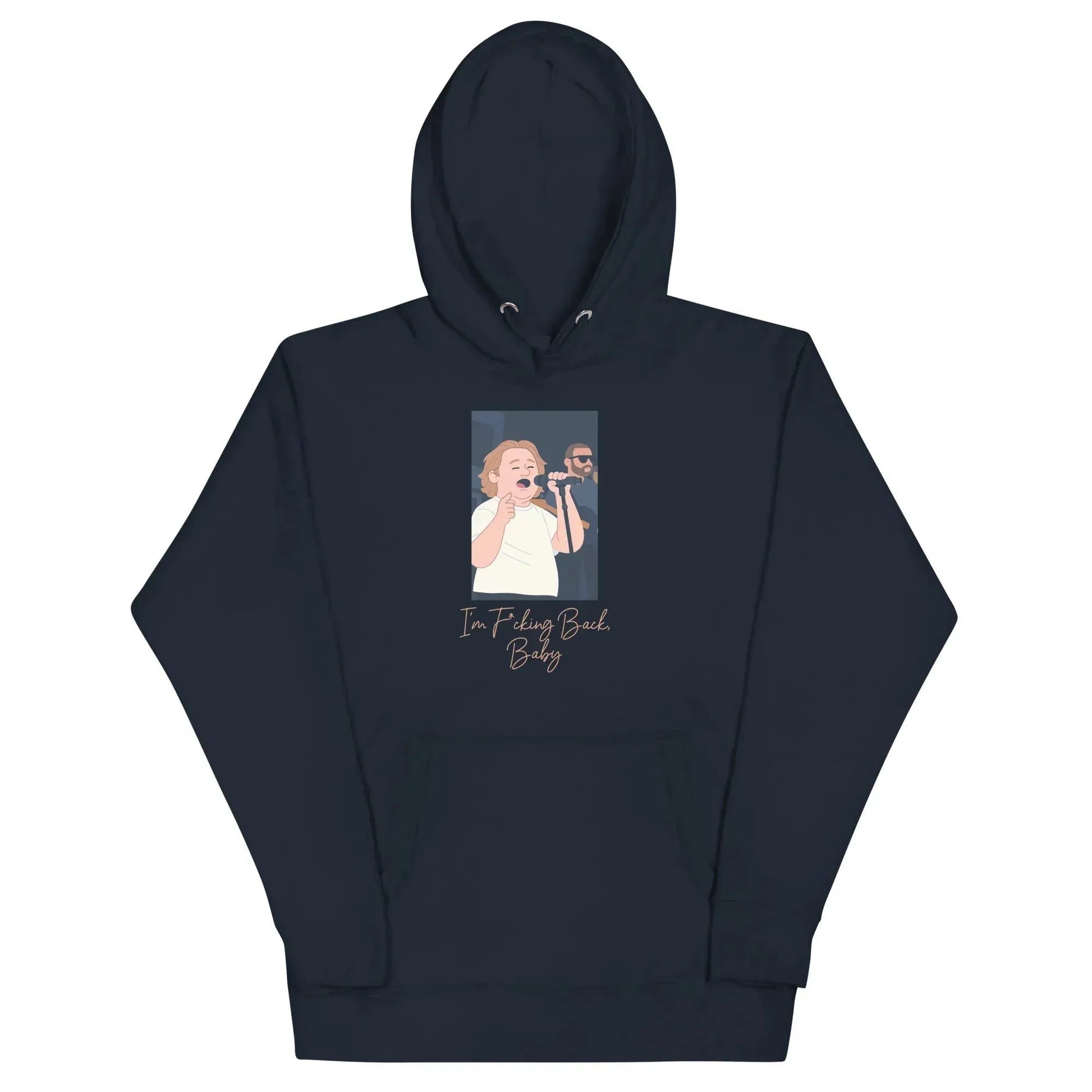 Lewis Capaldi "I'm Back" Unisex Hoodie | Cotton Polyester Blend alcyone213k