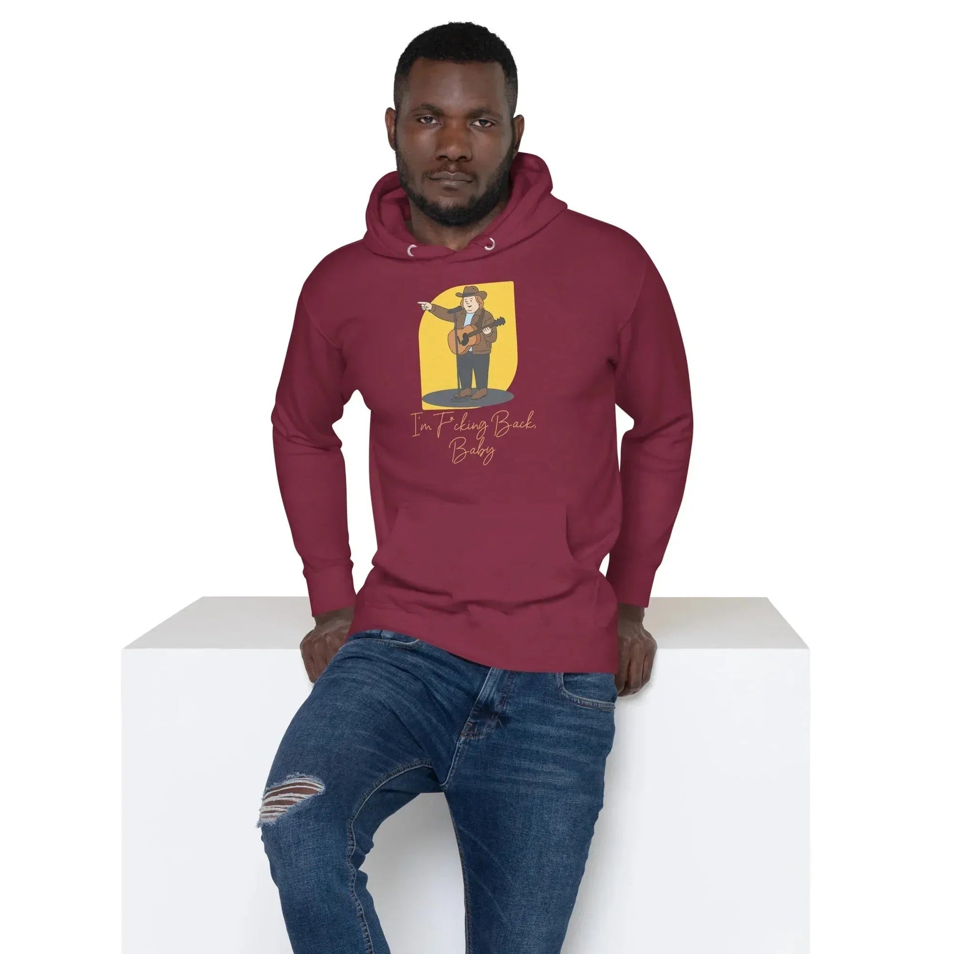 Lewis Capaldi "I'm Back" Unisex Hoodie - Cotton Polyester Blend alcyone213k