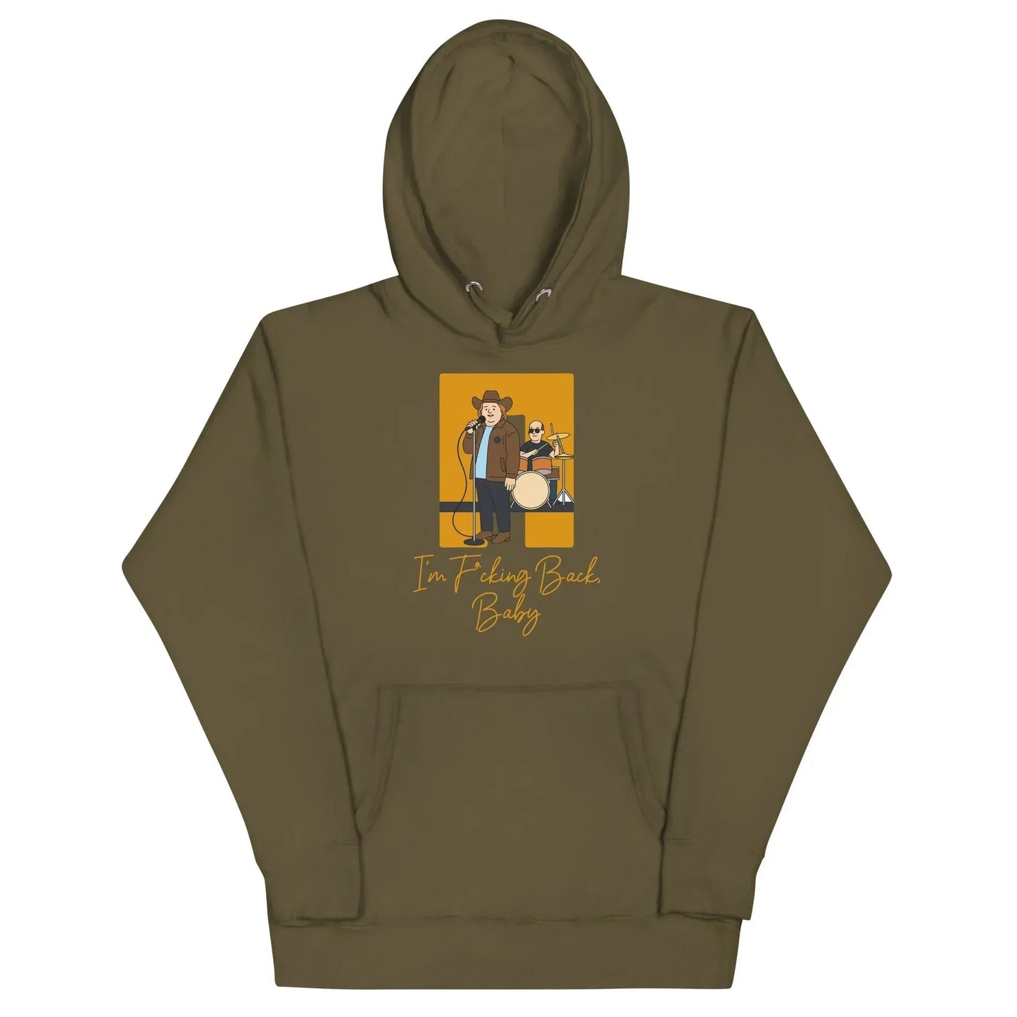 Lewis Capaldi "I'm Back" Unisex Hoodie | Cotton-Polyester Blend alcyone213k