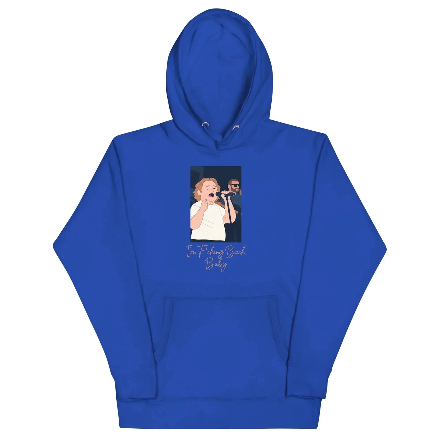 Lewis Capaldi "I'm Back" Unisex Hoodie | Cotton Polyester Blend alcyone213k