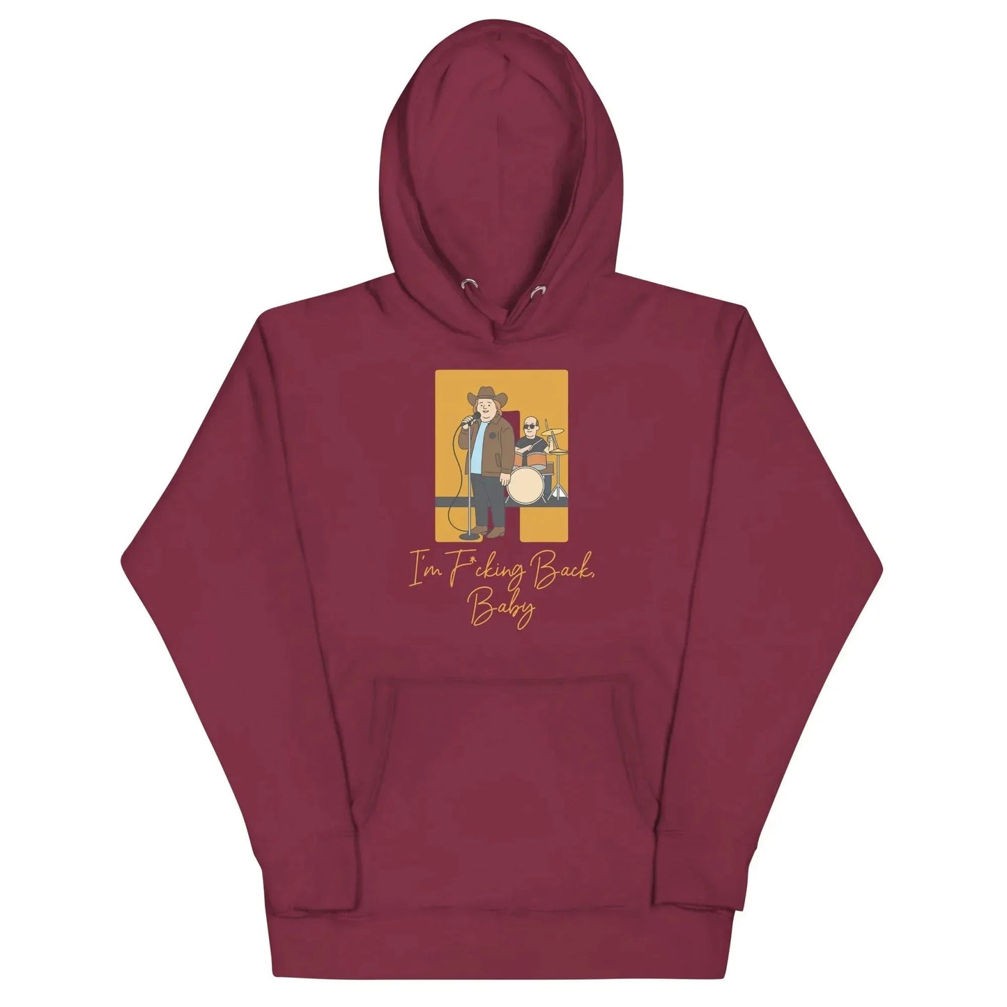 Lewis Capaldi "I'm Back" Unisex Hoodie | Cotton-Polyester Blend alcyone213k