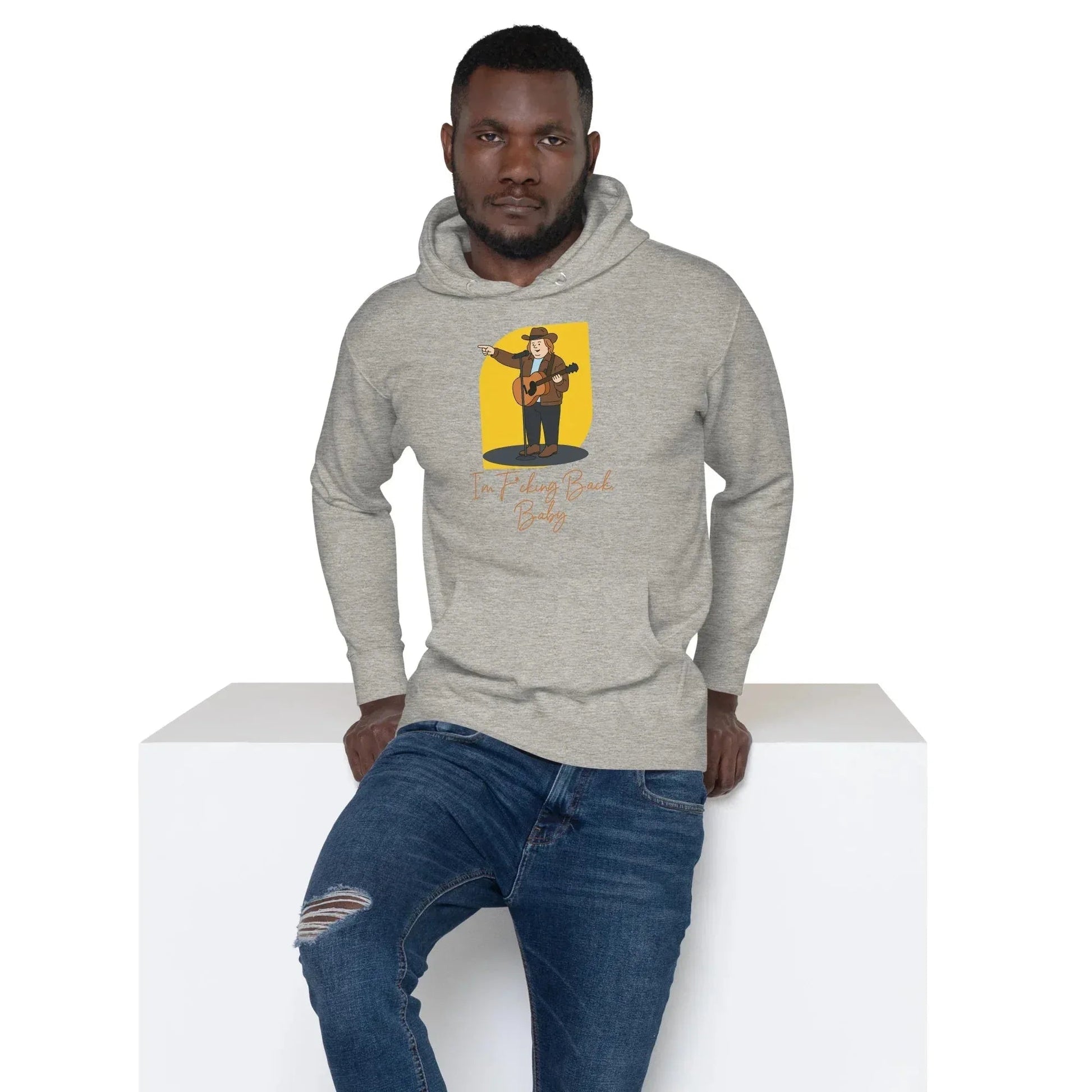 Lewis Capaldi "I'm Back" Unisex Hoodie - Cotton Polyester Blend alcyone213k