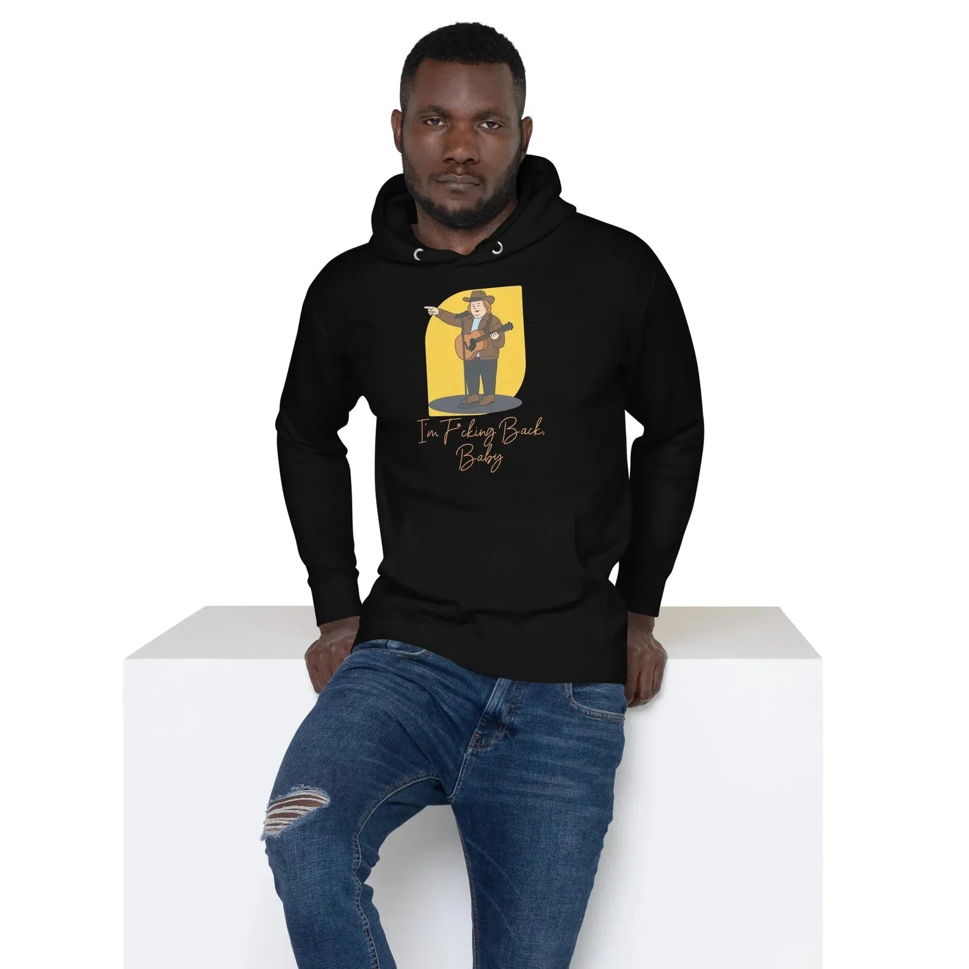 Lewis Capaldi "I'm Back" Unisex Hoodie - Cotton Polyester Blend alcyone213k