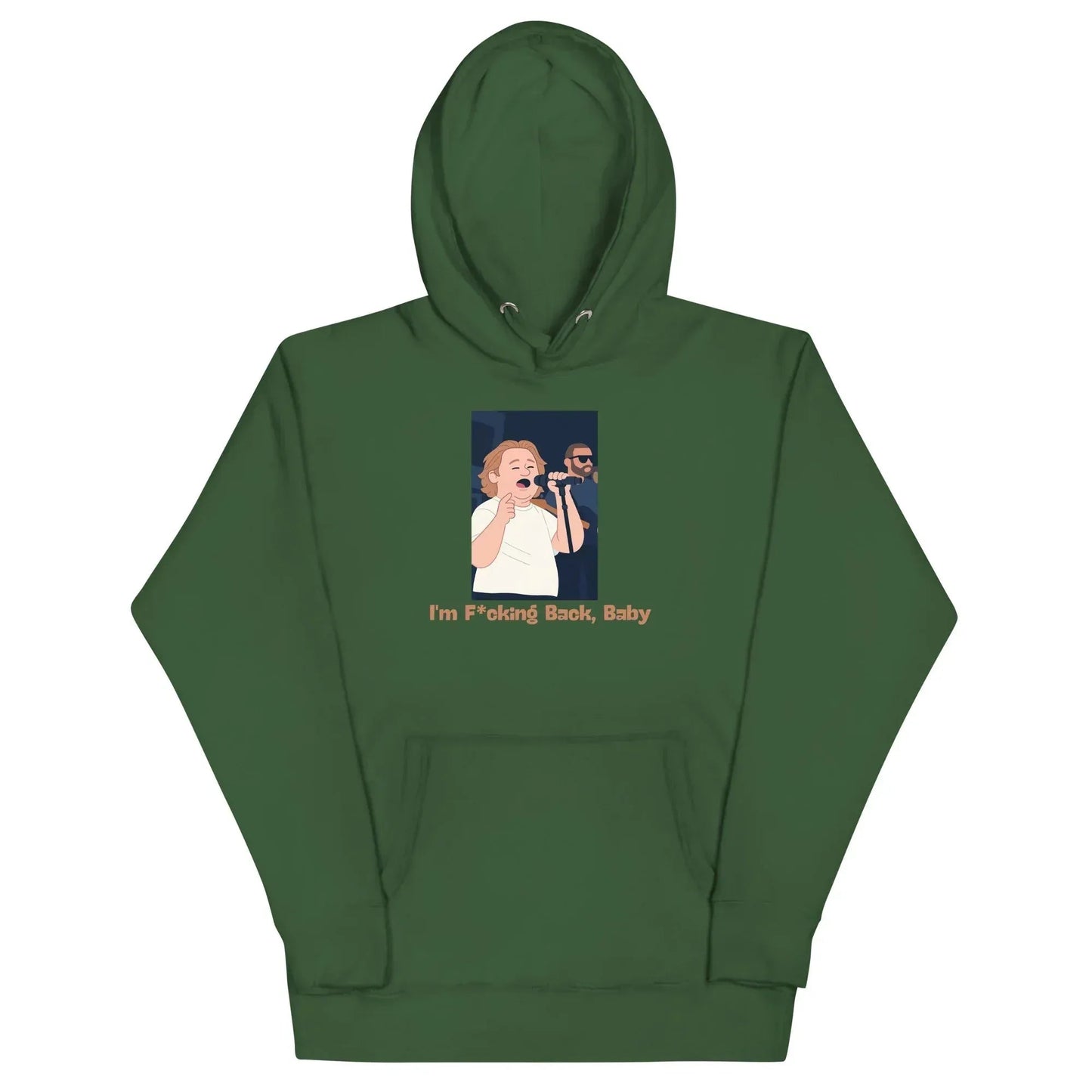 Lewis Capaldi "I'm Back" Unisex Hoodie - Cotton Polyester Blend Fan Merch alcyone213k
