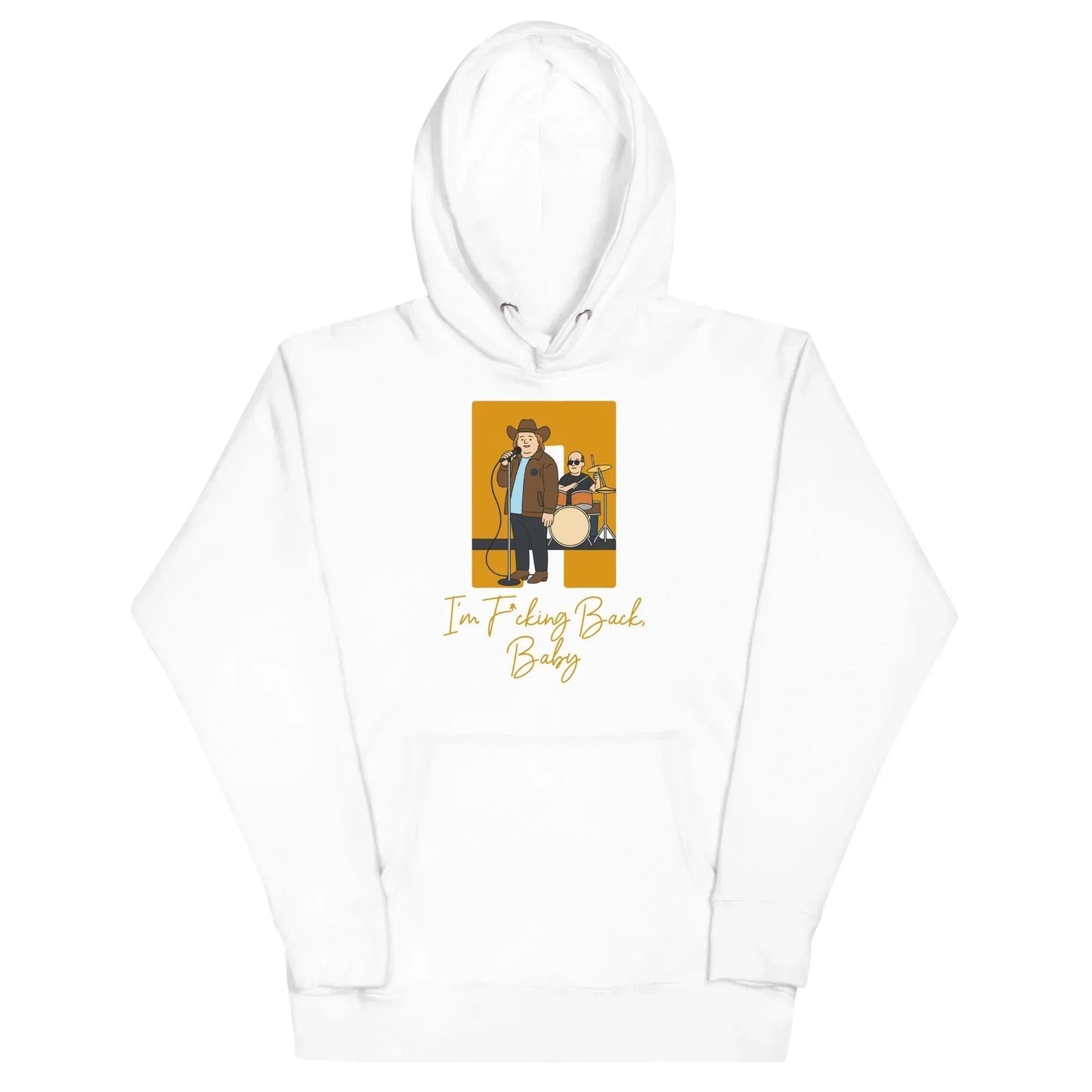 Lewis Capaldi "I'm Back" Unisex Hoodie | Cotton-Polyester Blend alcyone213k