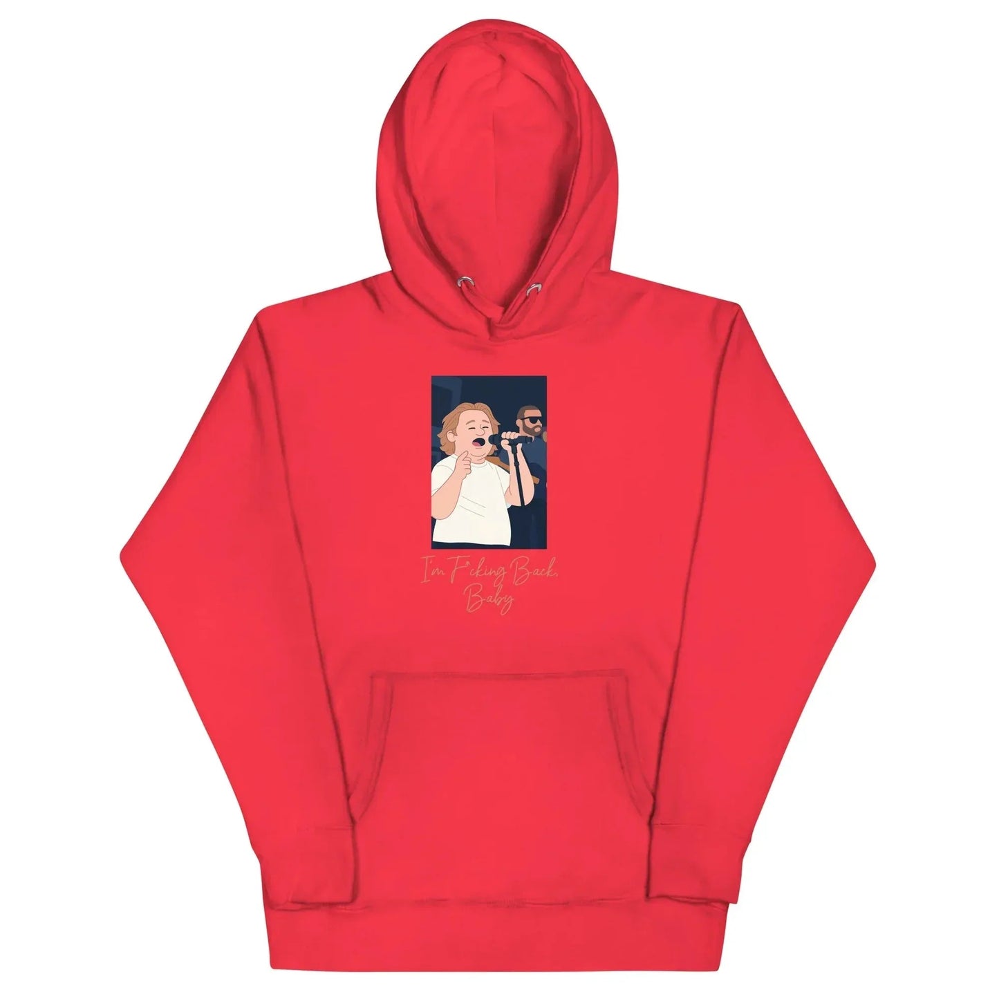 Lewis Capaldi "I'm Back" Unisex Hoodie | Cotton Polyester Blend alcyone213k