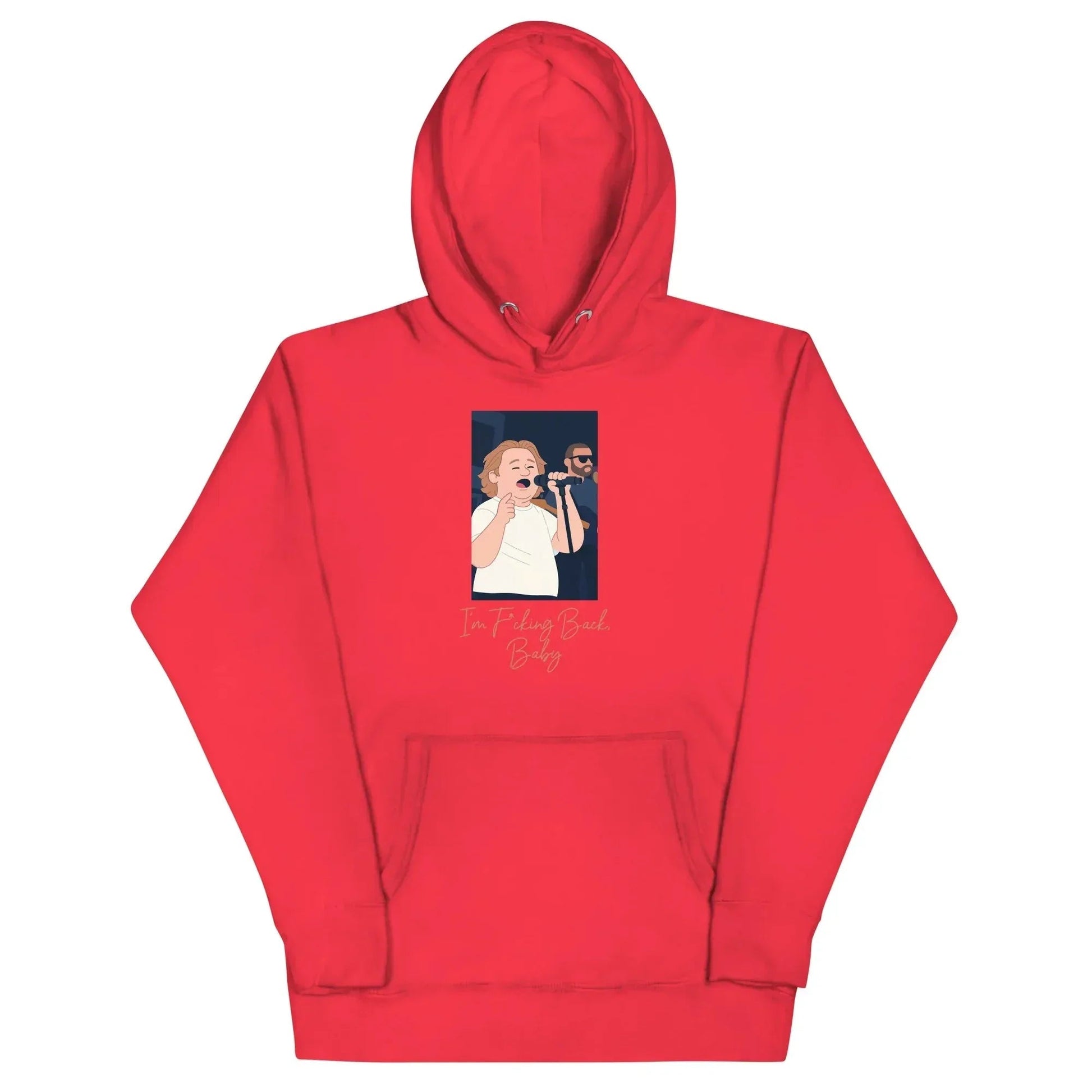 Lewis Capaldi "I'm Back" Unisex Hoodie | Cotton Polyester Blend alcyone213k