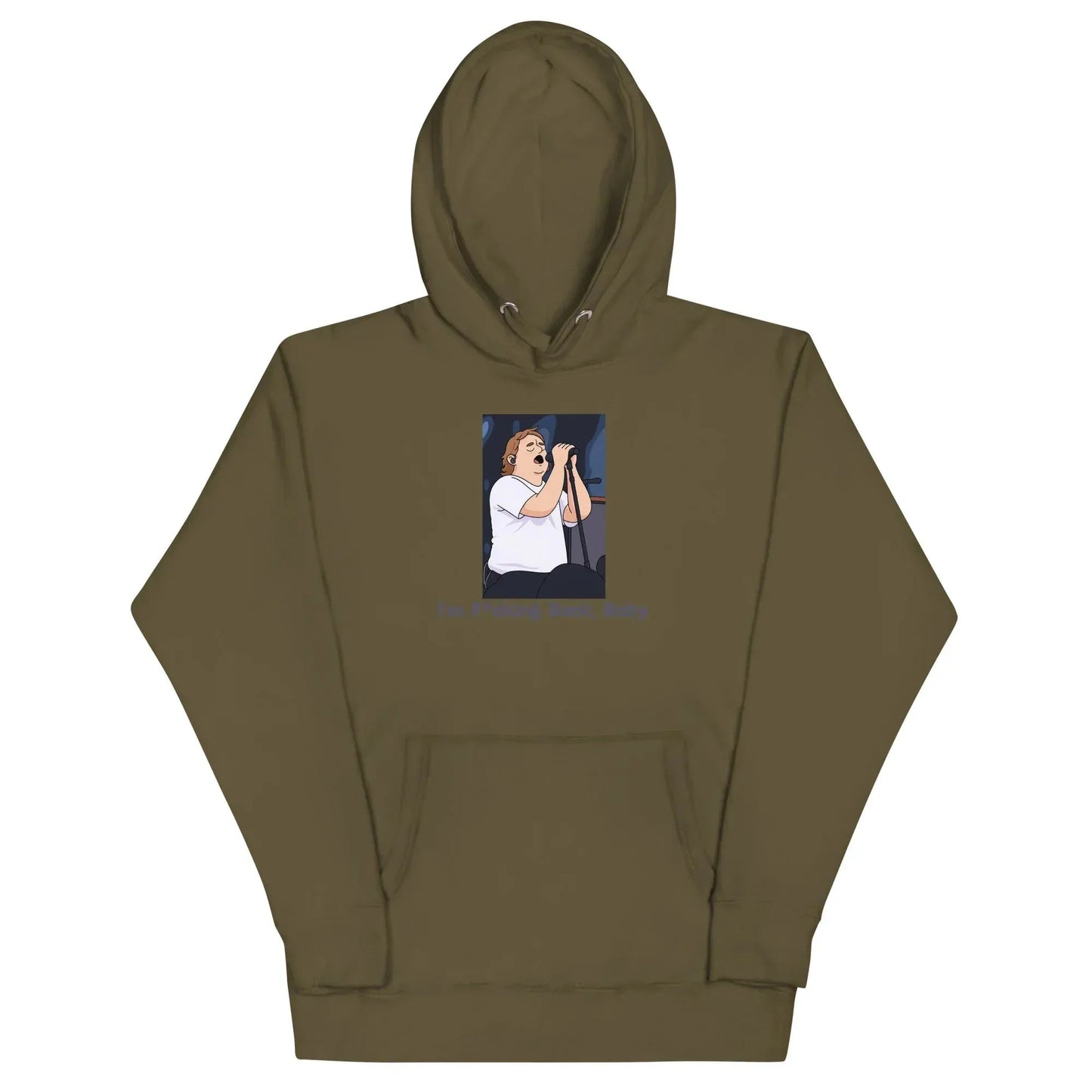Lewis Capaldi "I'm Back" Unisex Hoodie - Cotton Polyester Blend alcyone213k