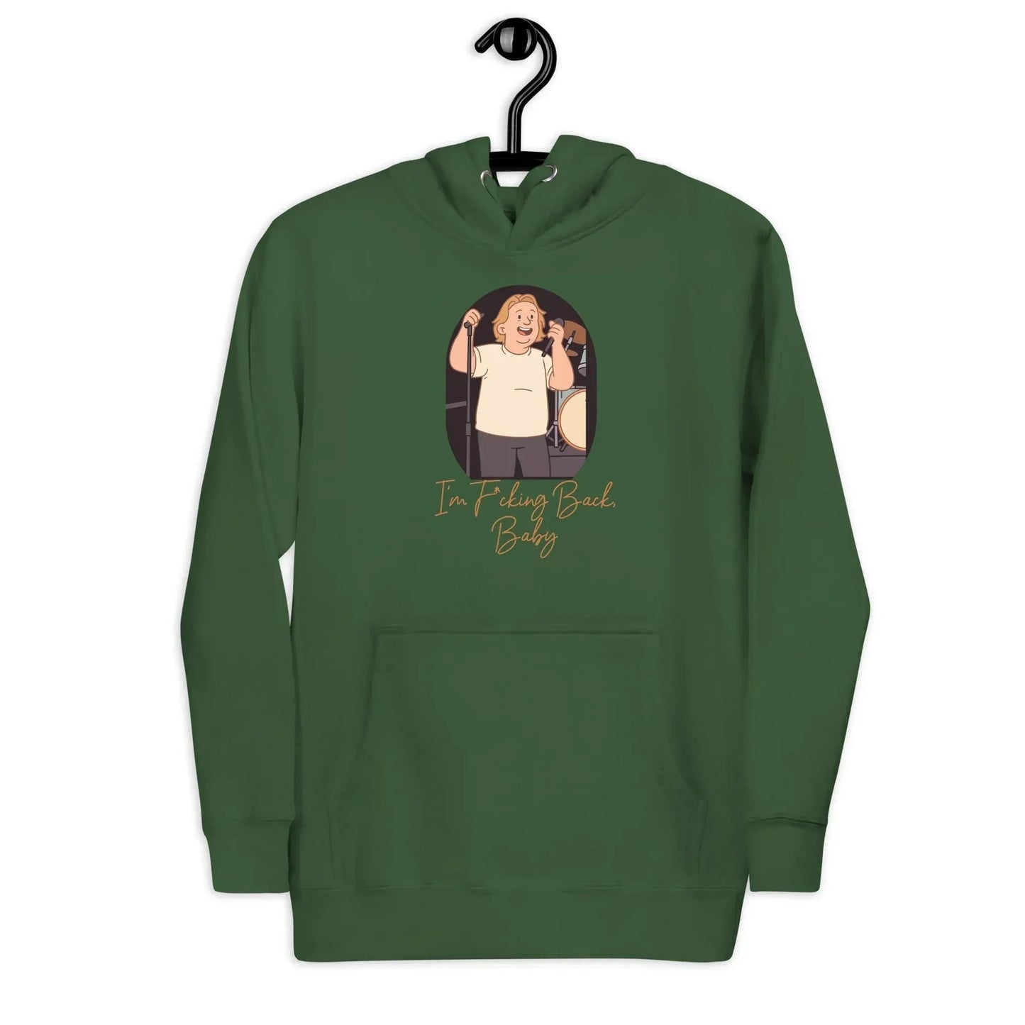 Lewis Capaldi "I'm Back" Unisex Hoodie | Cotton Polyester Blend alcyone213k