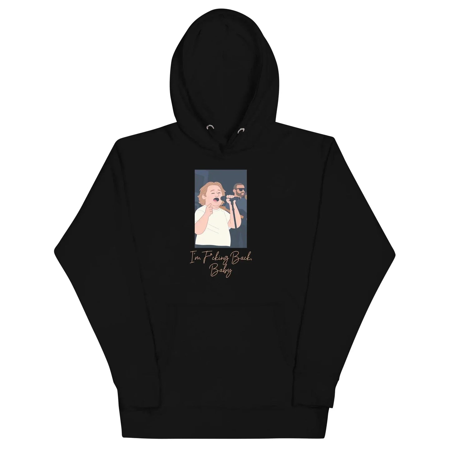 Lewis Capaldi "I'm Back" Unisex Hoodie | Cotton Polyester Blend alcyone213k