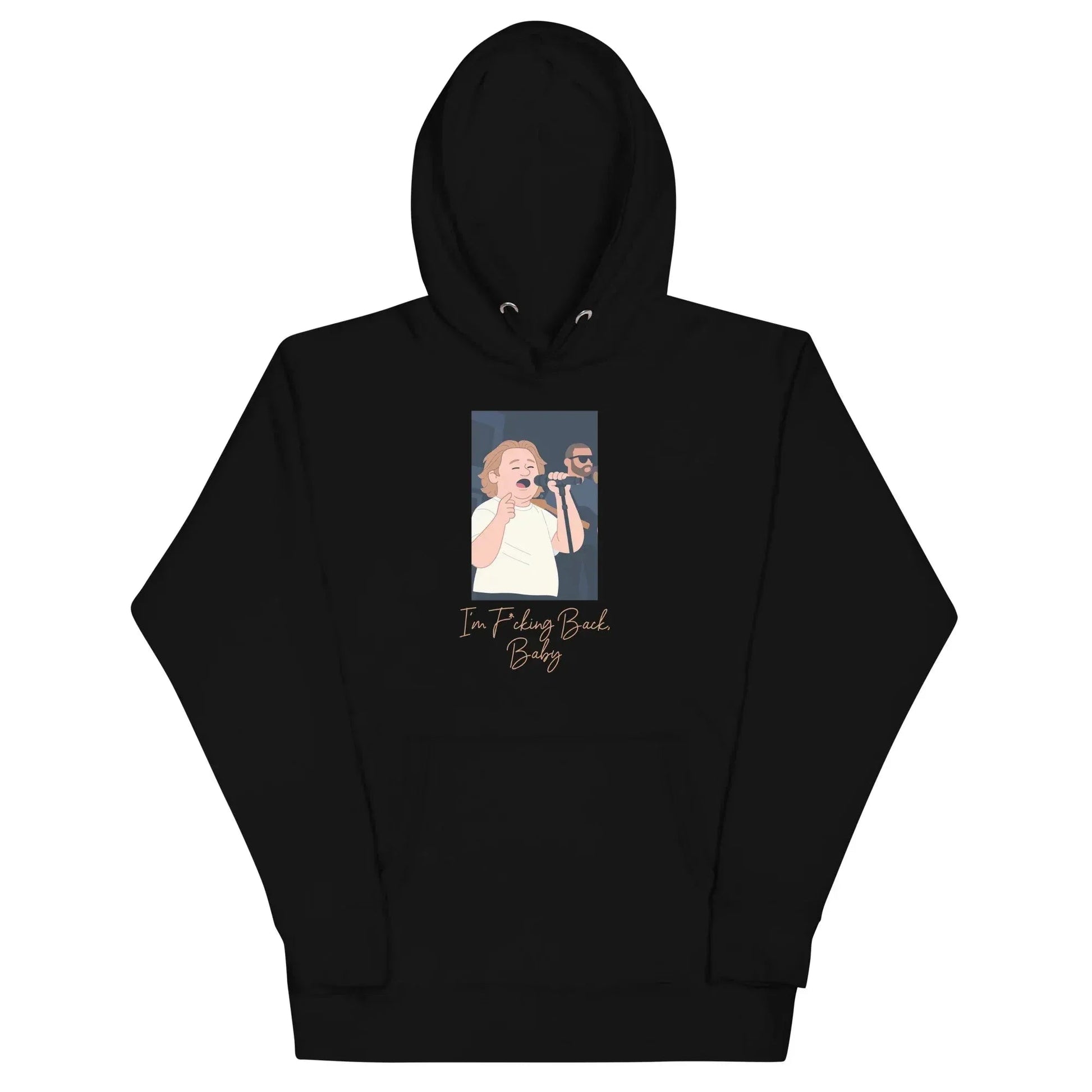 Lewis Capaldi "I'm Back" Unisex Hoodie | Cotton Polyester Blend alcyone213k