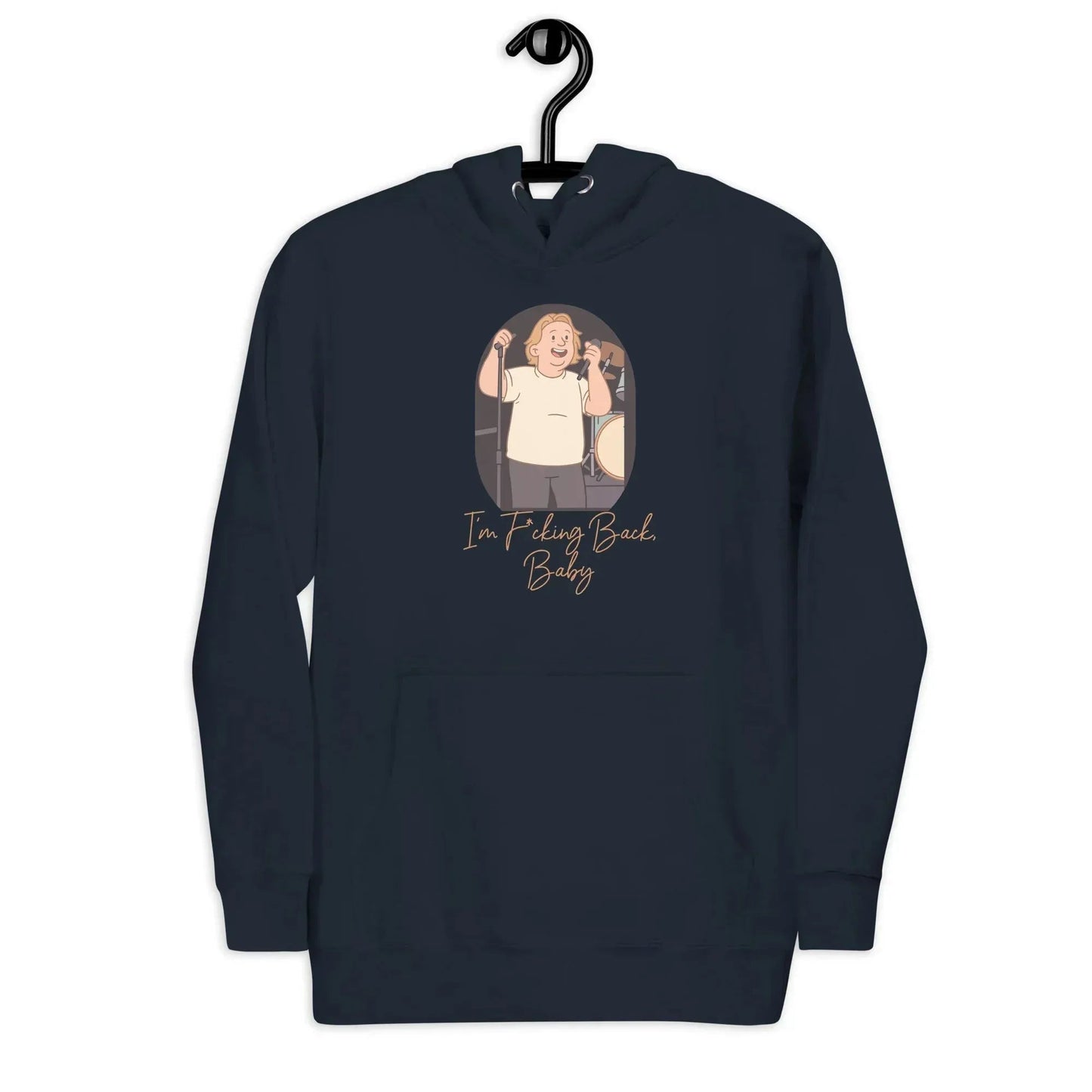 Lewis Capaldi "I'm Back" Unisex Hoodie | Cotton Polyester Blend alcyone213k