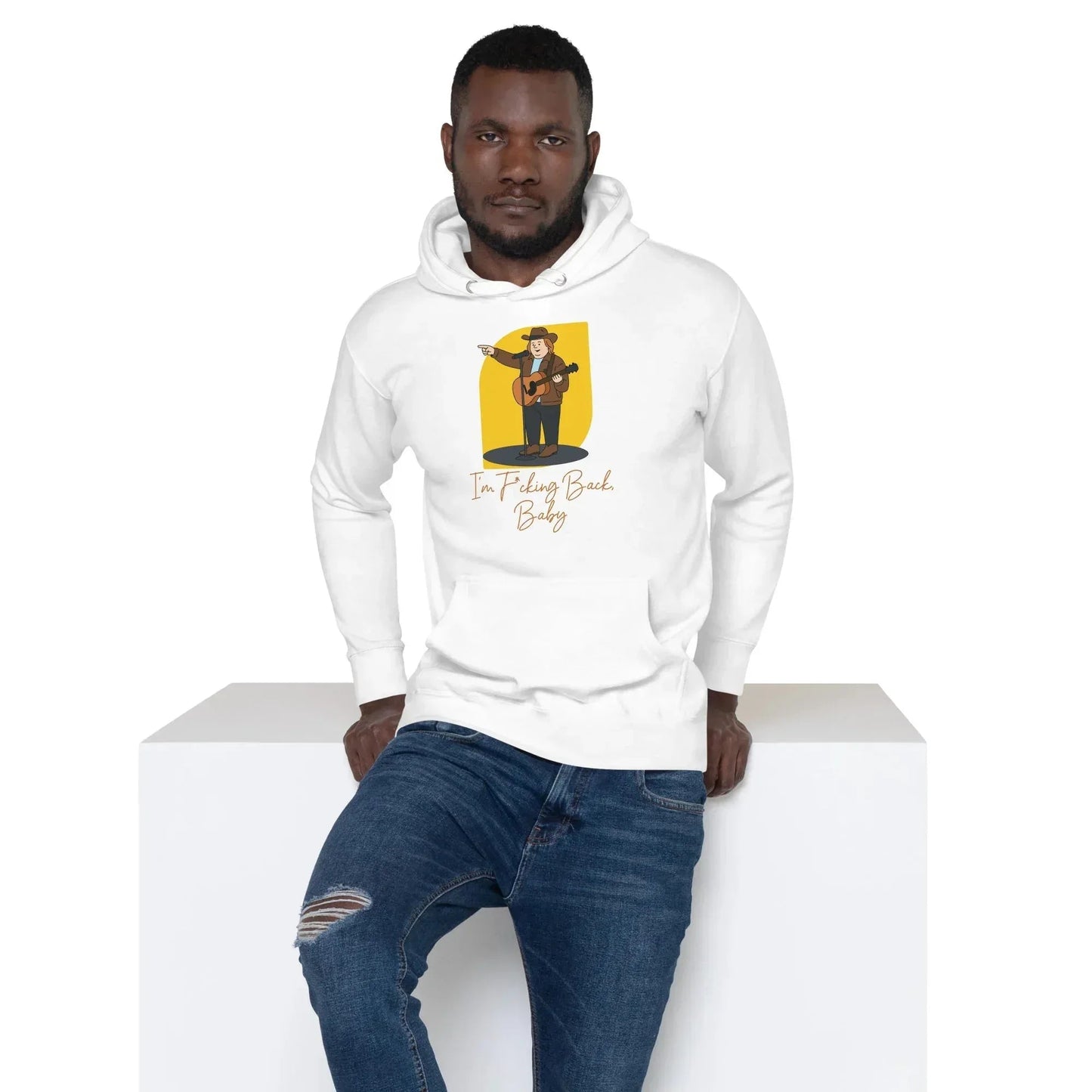 Lewis Capaldi "I'm Back" Unisex Hoodie - Cotton Polyester Blend alcyone213k