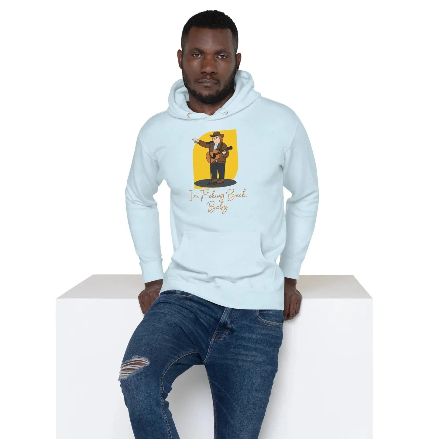 Lewis Capaldi "I'm Back" Unisex Hoodie - Cotton Polyester Blend alcyone213k