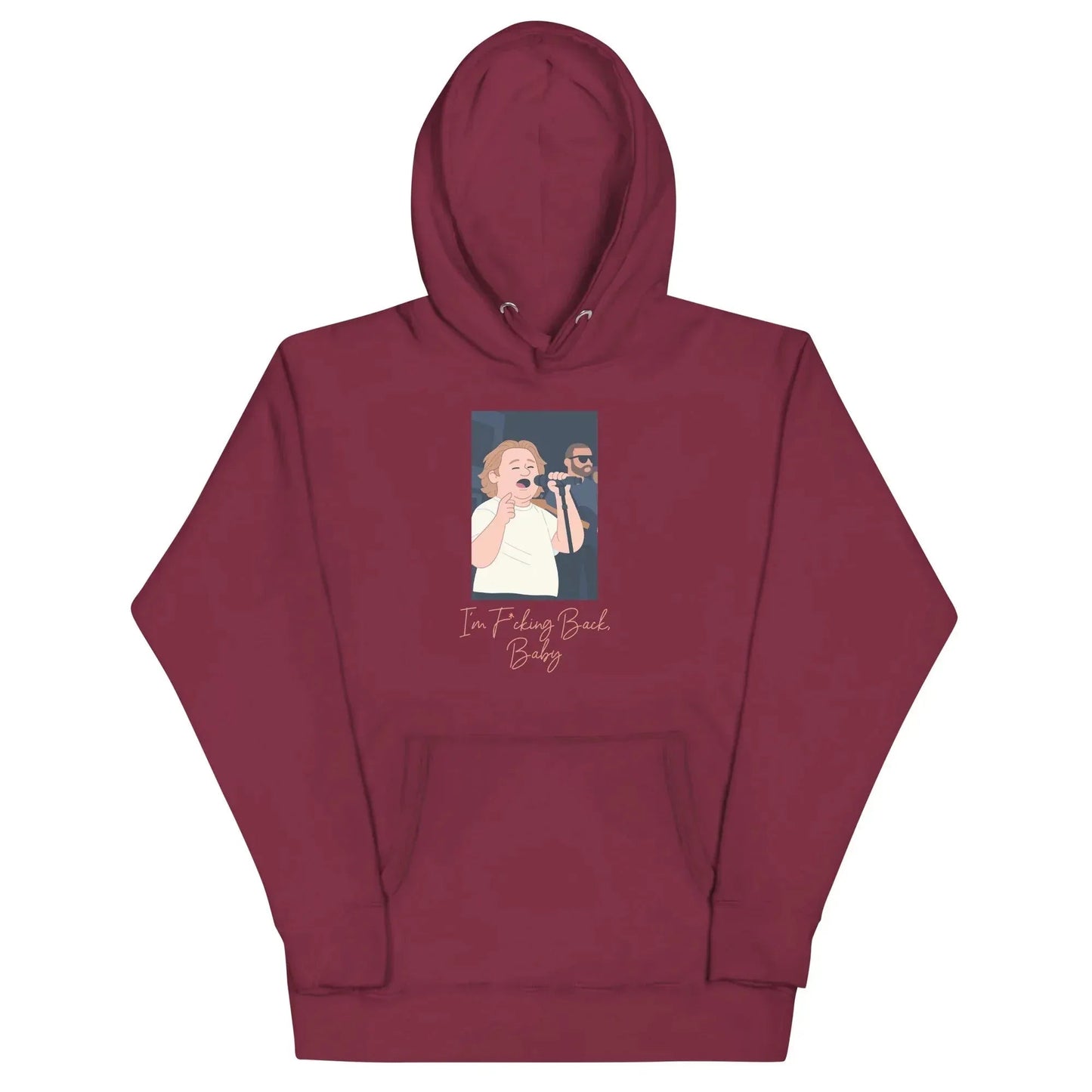 Lewis Capaldi "I'm Back" Unisex Hoodie | Cotton Polyester Blend alcyone213k