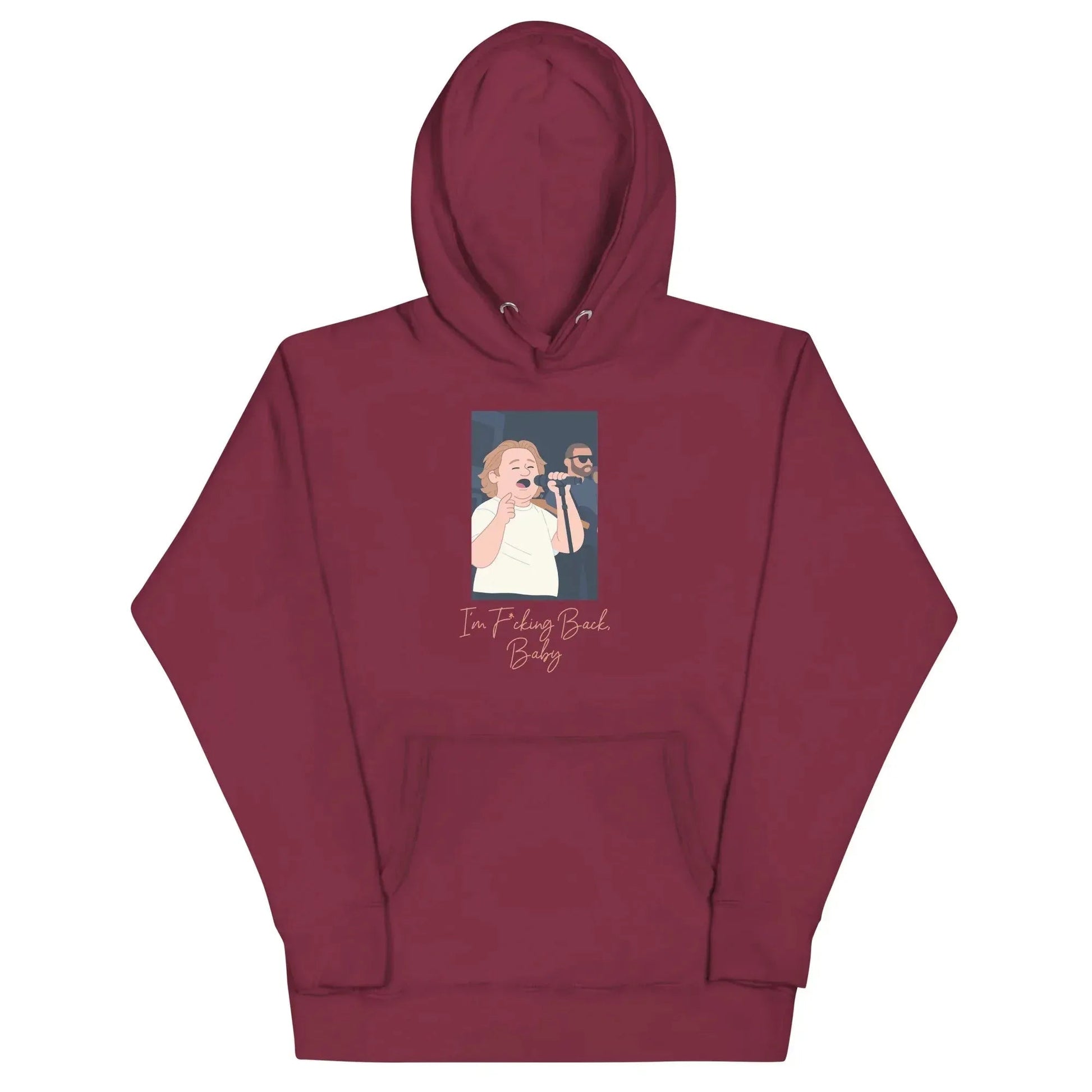 Lewis Capaldi "I'm Back" Unisex Hoodie | Cotton Polyester Blend alcyone213k