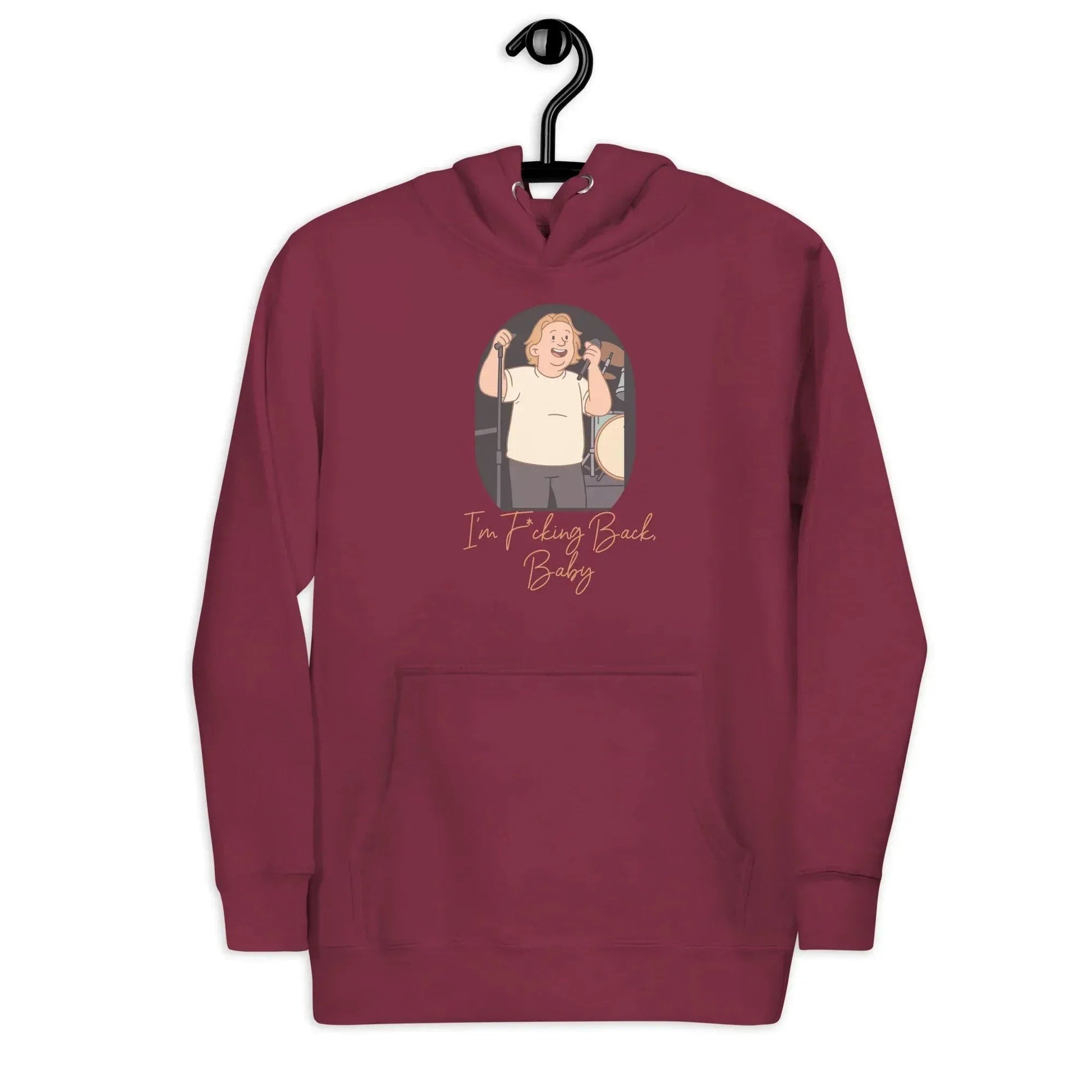 Lewis Capaldi "I'm Back" Unisex Hoodie | Cotton Polyester Blend alcyone213k